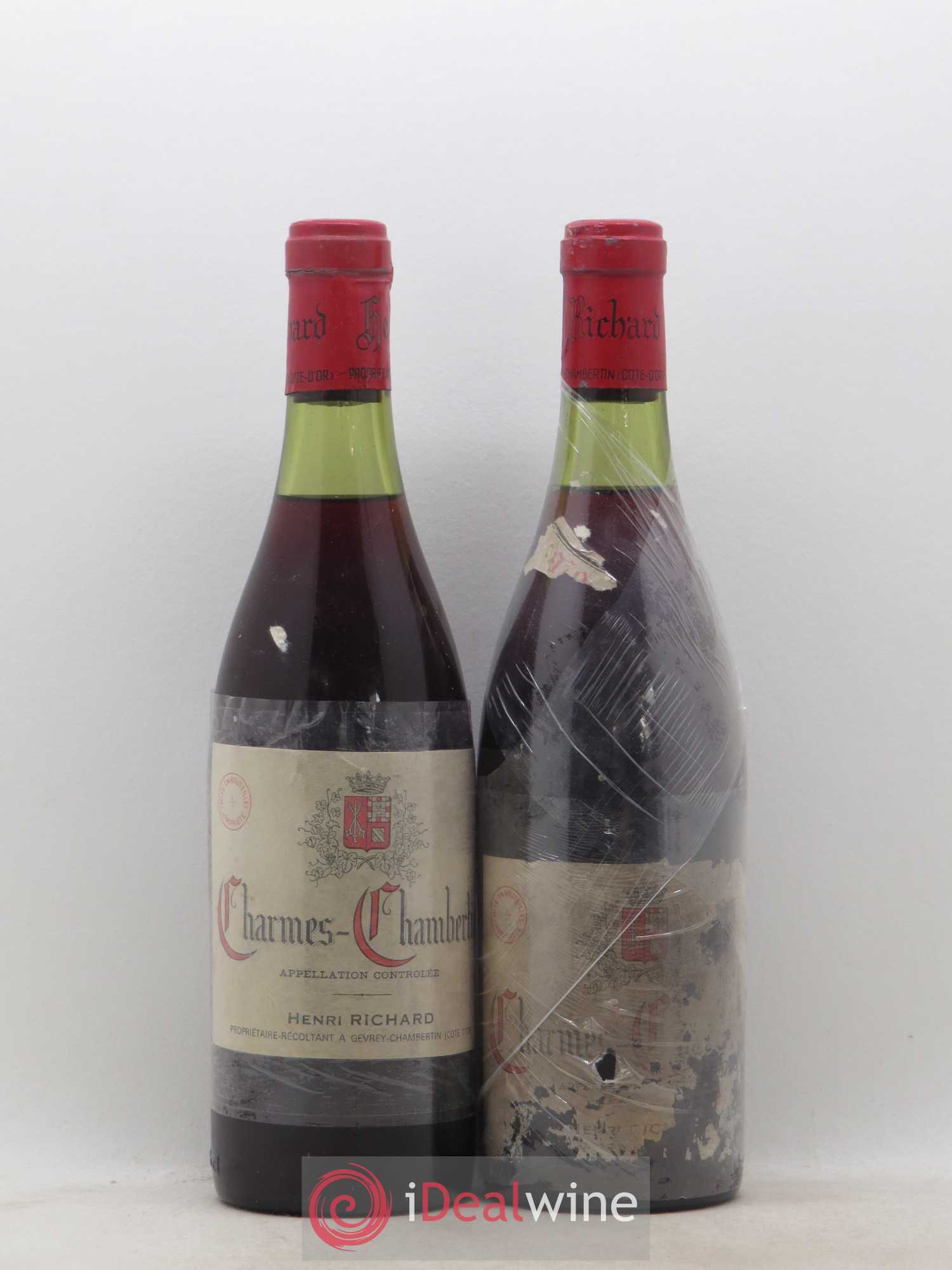 Charmes-Chambertin Grand Cru Henri Richard (sans prix de réserve) (sans prix de réserve) (sans prix de réserve) - Posten von 2 Flaschen - 0