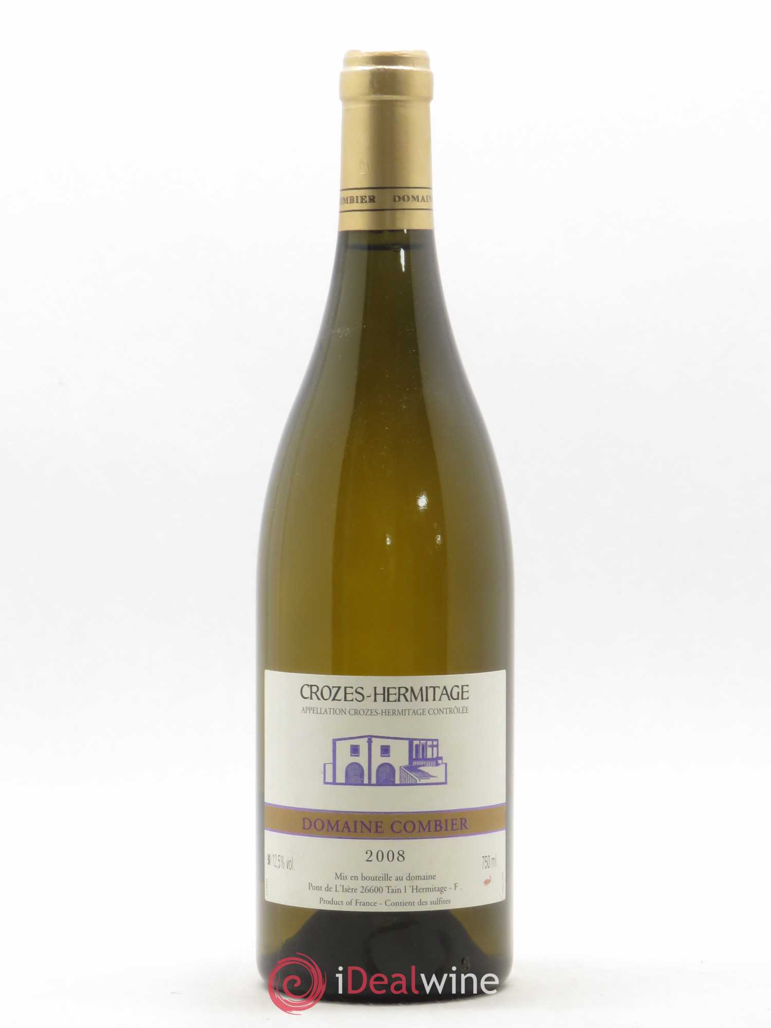 Crozes-Hermitage Combier (sans prix de réserve) 2008 - Lot de 1 bouteille - 0