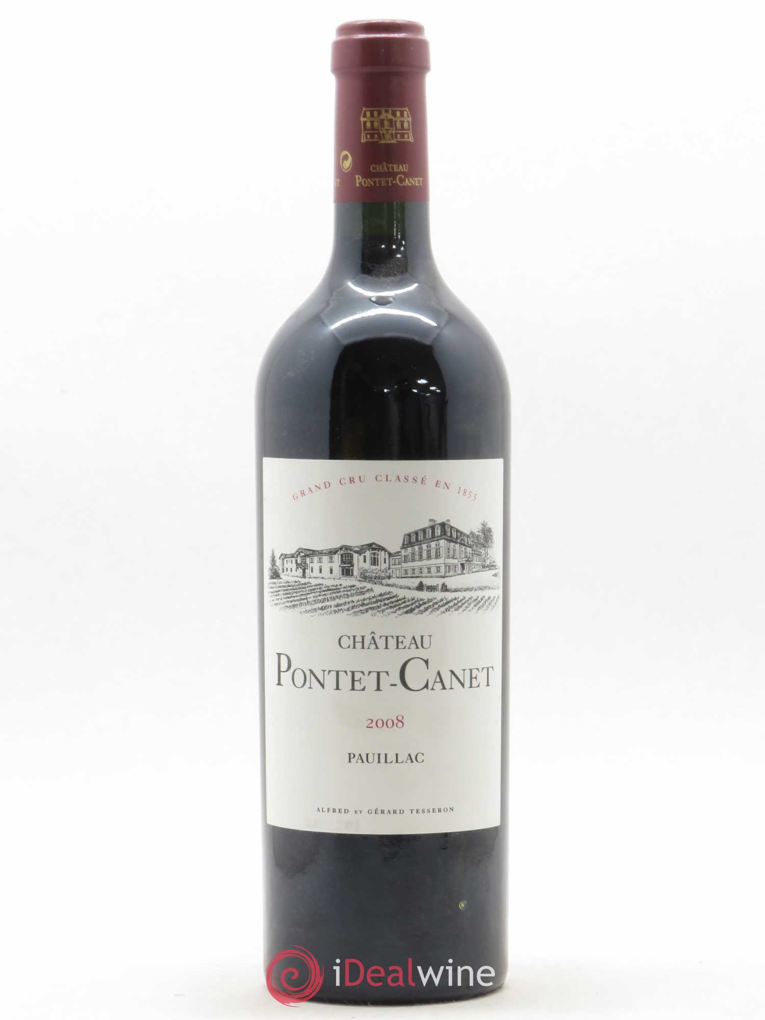 Château Pontet Canet 5ème Grand Cru Classé (sans prix de réserve) 2008 - Lot de 1 bouteille - 0