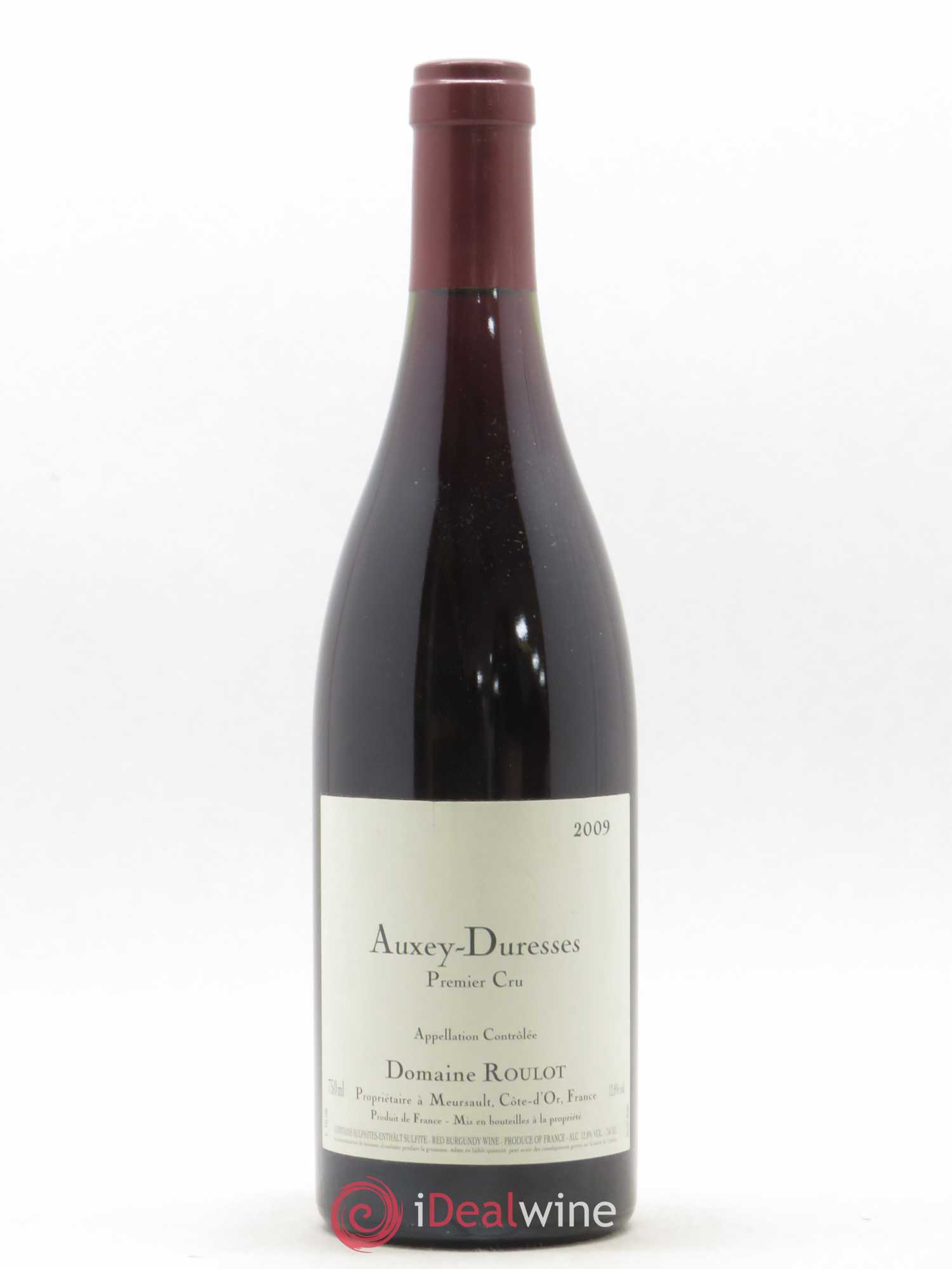 Auxey-Duresses 1er Cru Roulot (Domaine) (sans prix de réserve) 2009 - Lot de 1 bouteille - 0