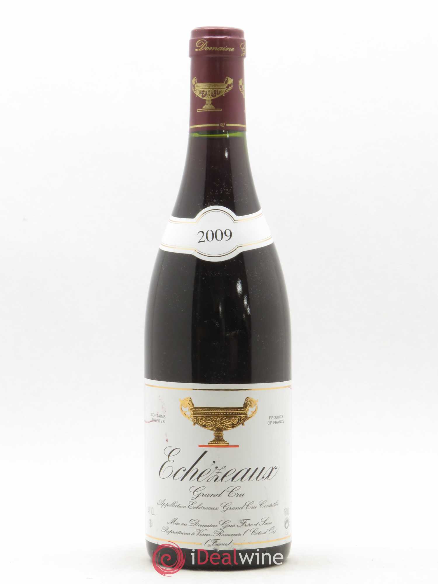 Echezeaux Grand Cru Gros Frère & Soeur (sans prix de réserve) 2009 - Lot de 1 bouteille - 0