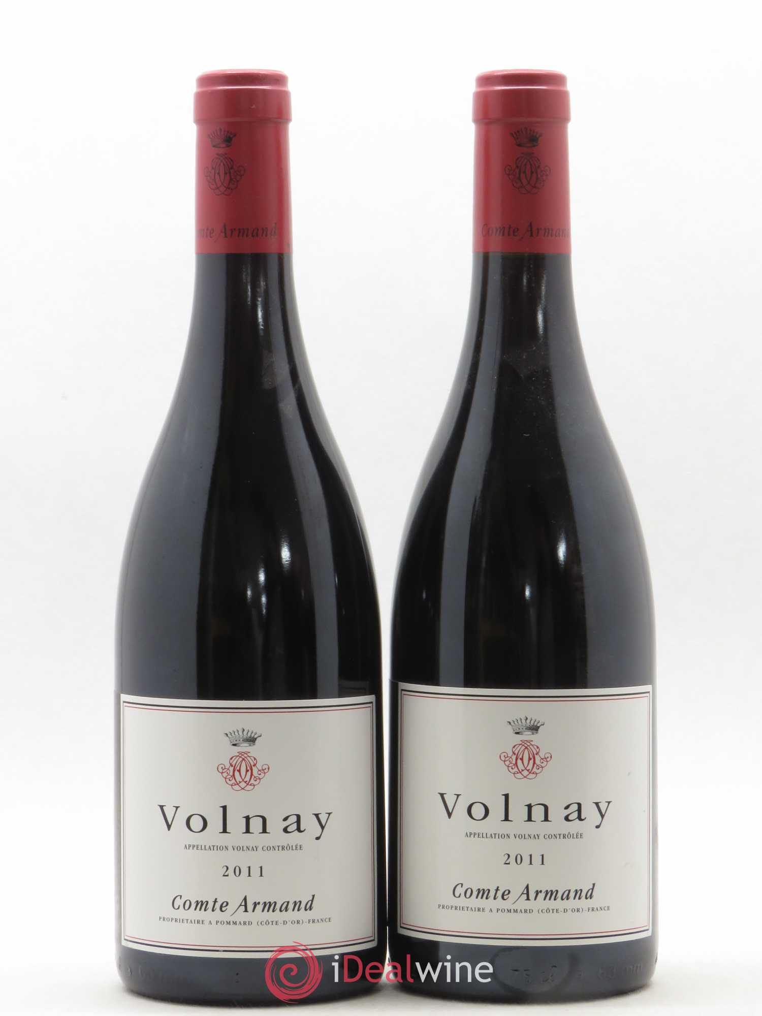 Volnay Comte Armand (sans prix de réserve) 2011 - Lot de 2 bouteilles - 0