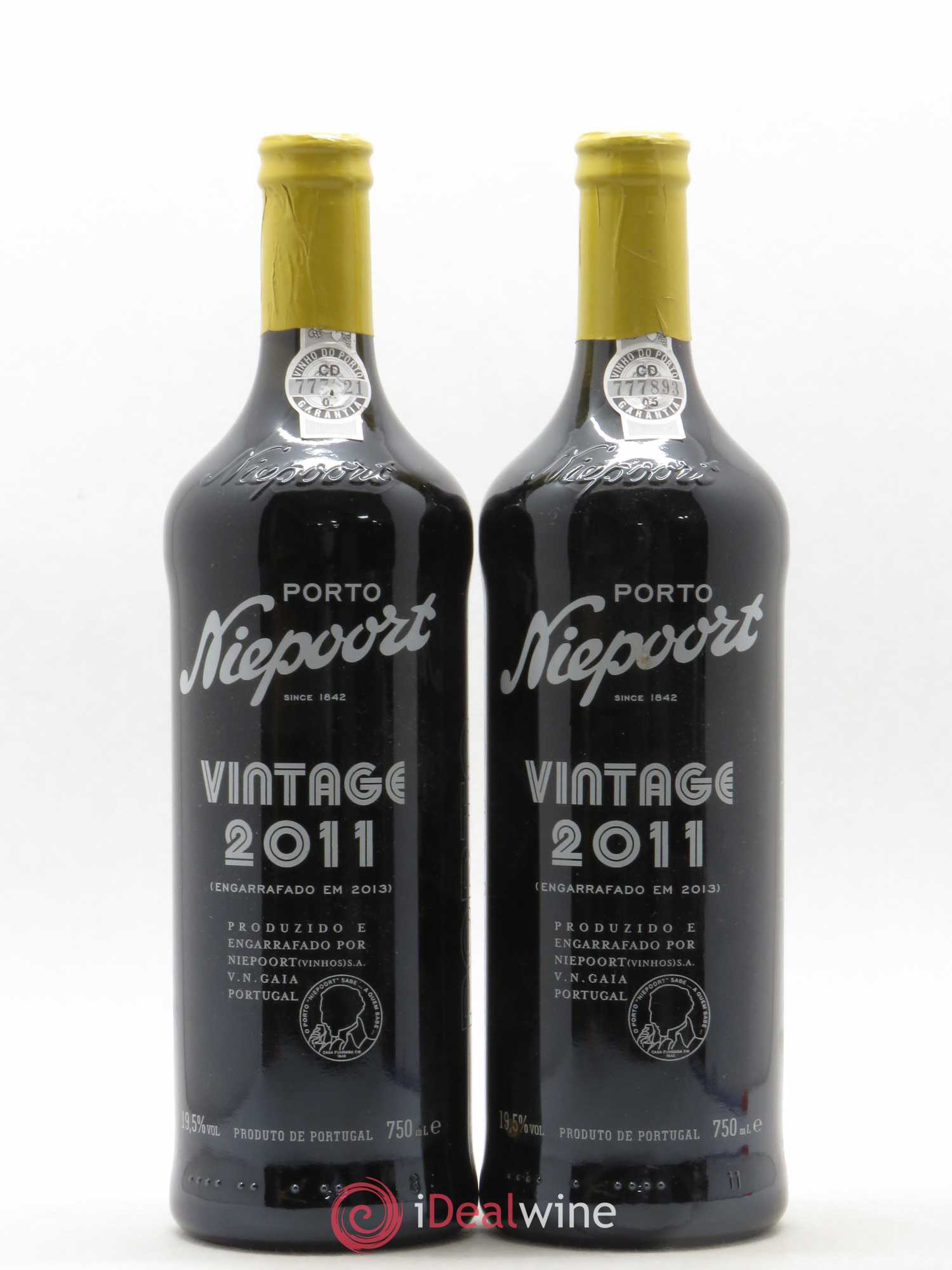 Porto Vintage Niepoort (sans prix de réserve) 2011 - Lot de 2 bouteilles - 0