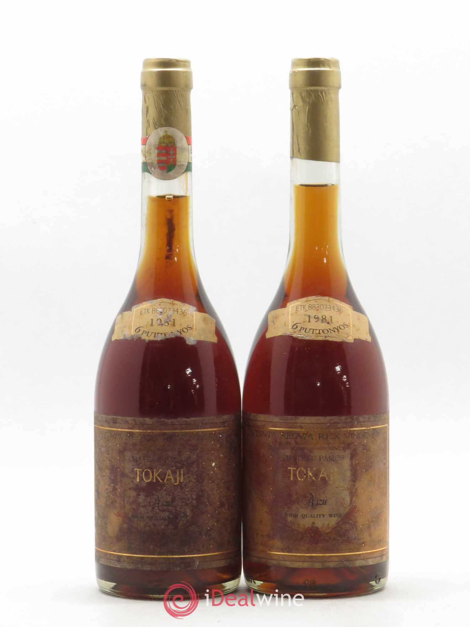 Tokaji 1981 - Lotto di 2 bottiglie - 0