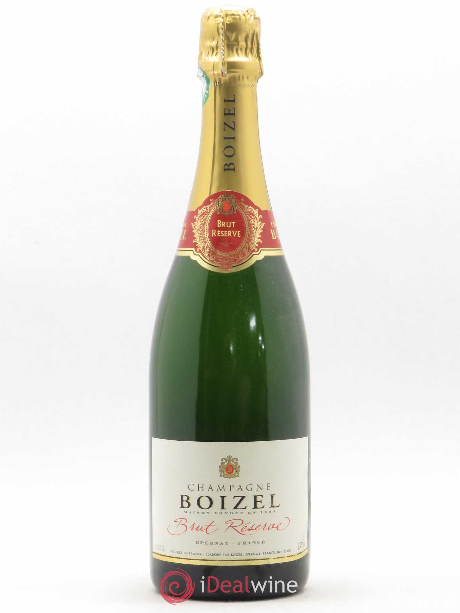 Champagne Brut réserve Boizel (sans prix de réserve) - Posten von 1 Flasche - 0
