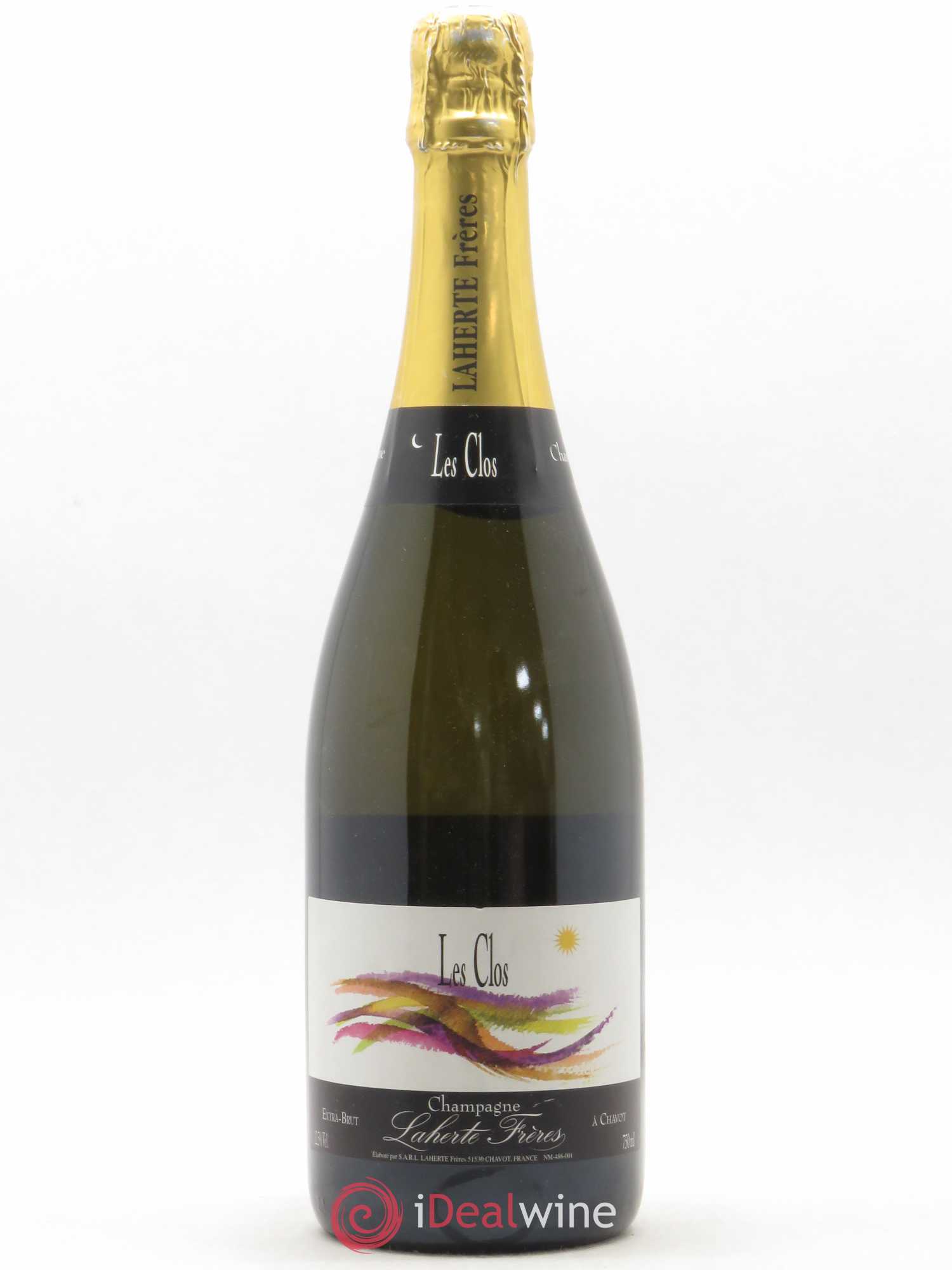 Champagne Extra brut Les Clos Laherte Frères (sans prix de réserve) - Posten von 1 Flasche - 0