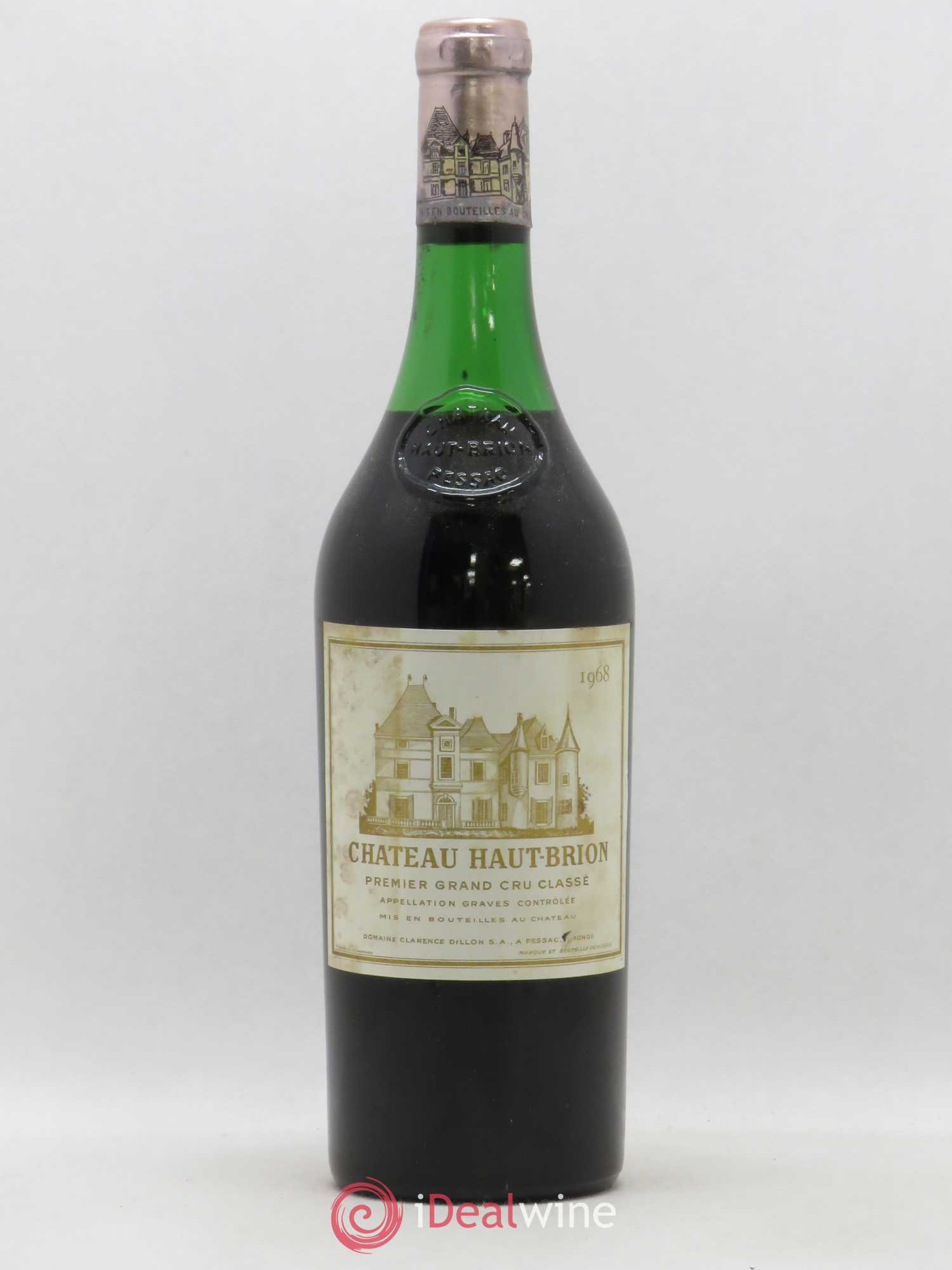 Château Haut Brion 1er Grand Cru Classé (sans prix de réserve) 1968 - Lot de 1 bouteille - 0