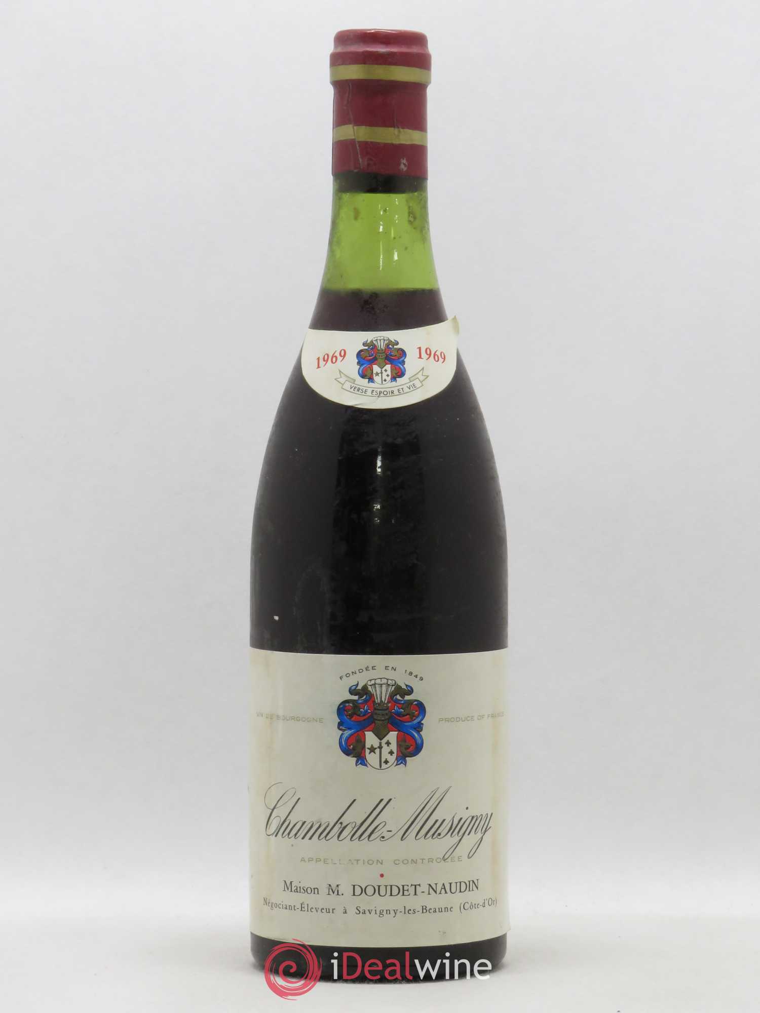 Chambolle-Musigny Doudet Naudin (sans prix de réserve) 1969 - Posten von 1 Flasche - 0