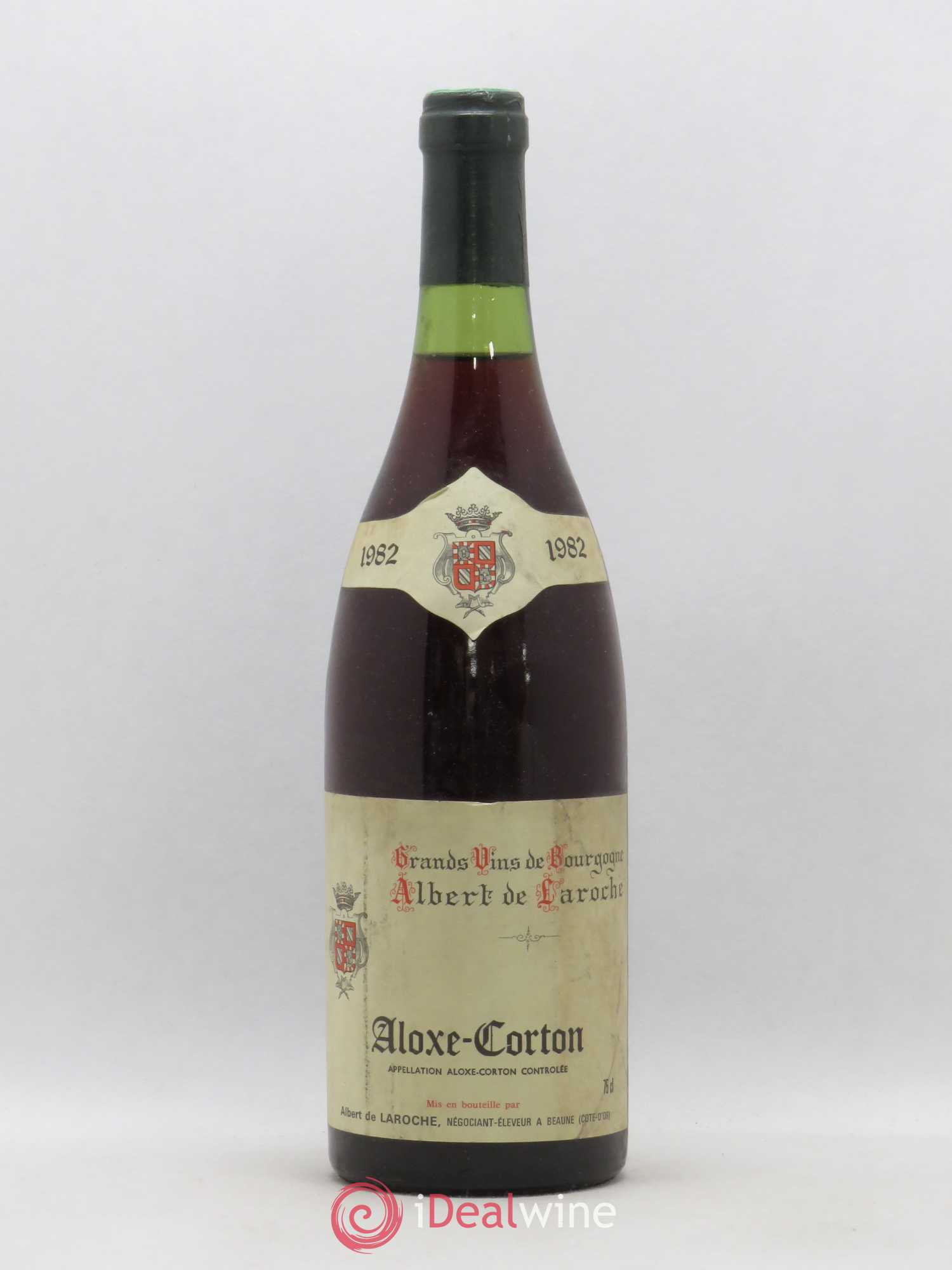 Aloxe-Corton Albert de Laroche (sans prix de réserve) 1982 - Posten von 1 Flasche - 0