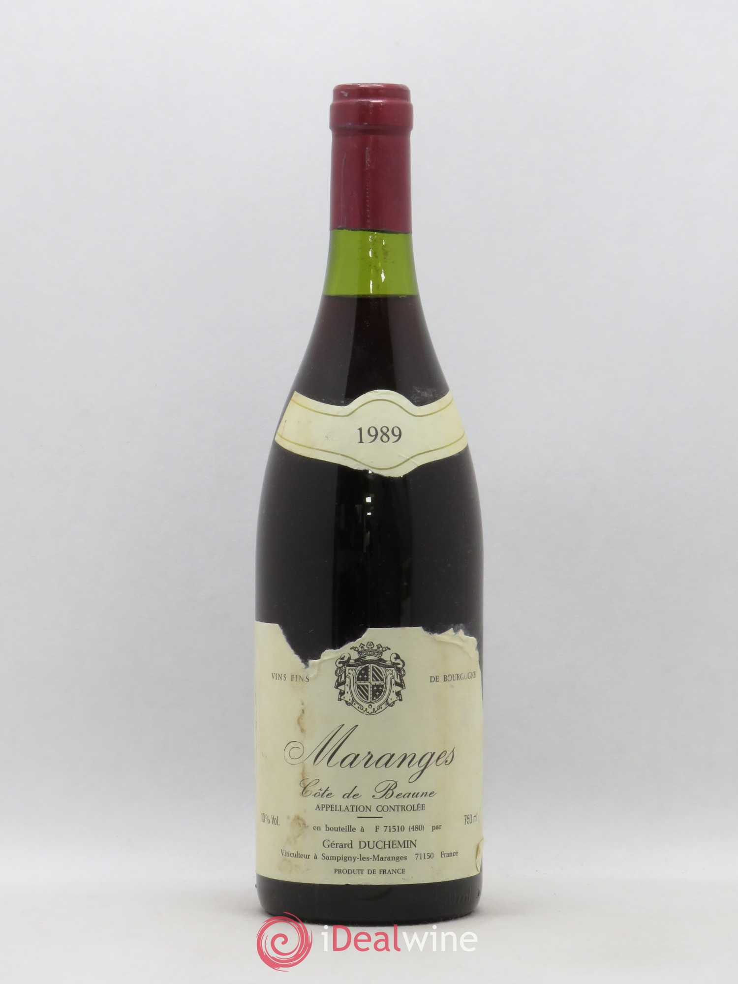 Maranges Duchemin (sans prix de réserve) 1989 - Posten von 1 Flasche - 0