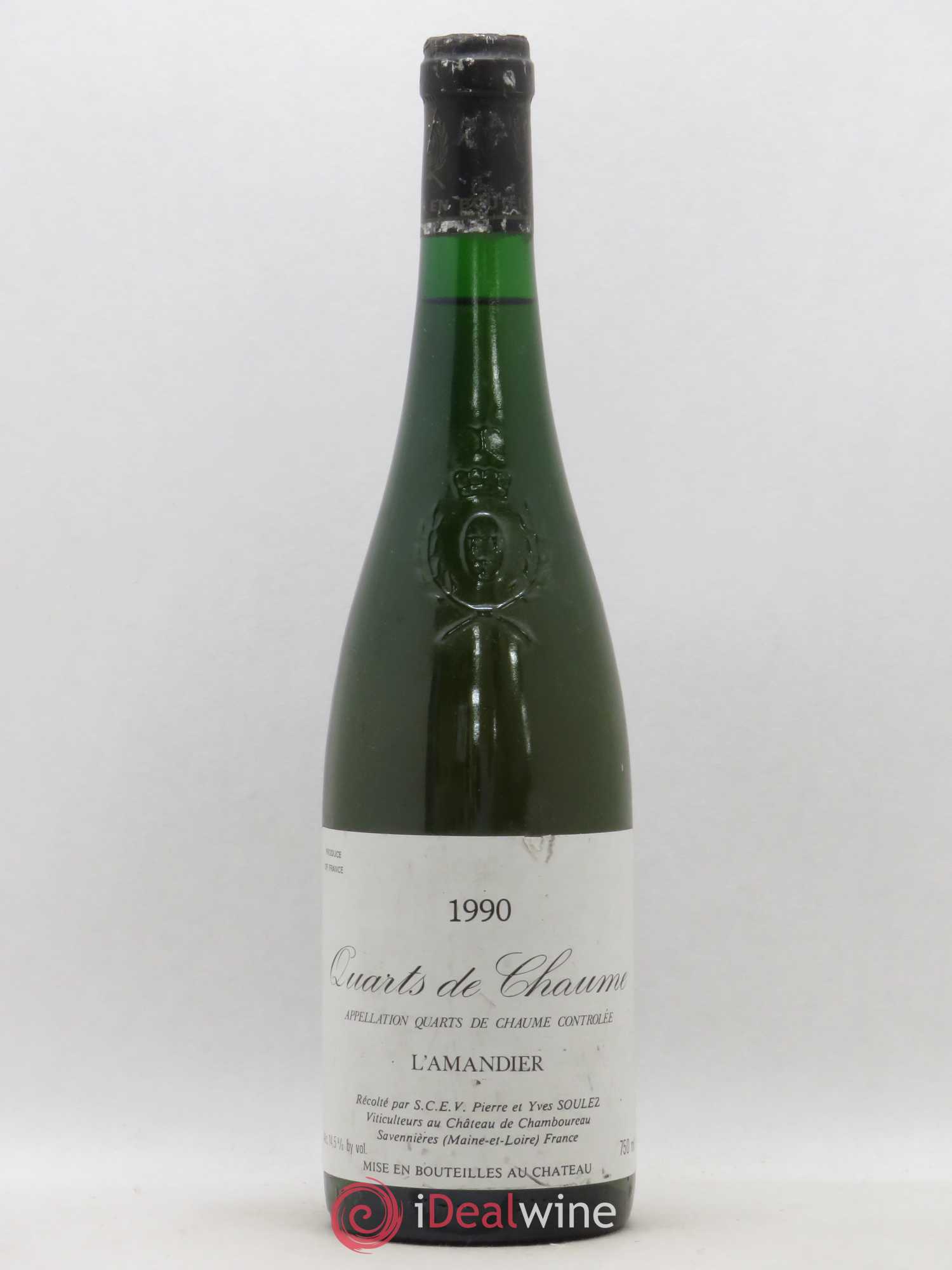Quarts de Chaume Lamandier Soulez (sans prix de réserve) 1990 - Lotto di 1 bottiglia - 0