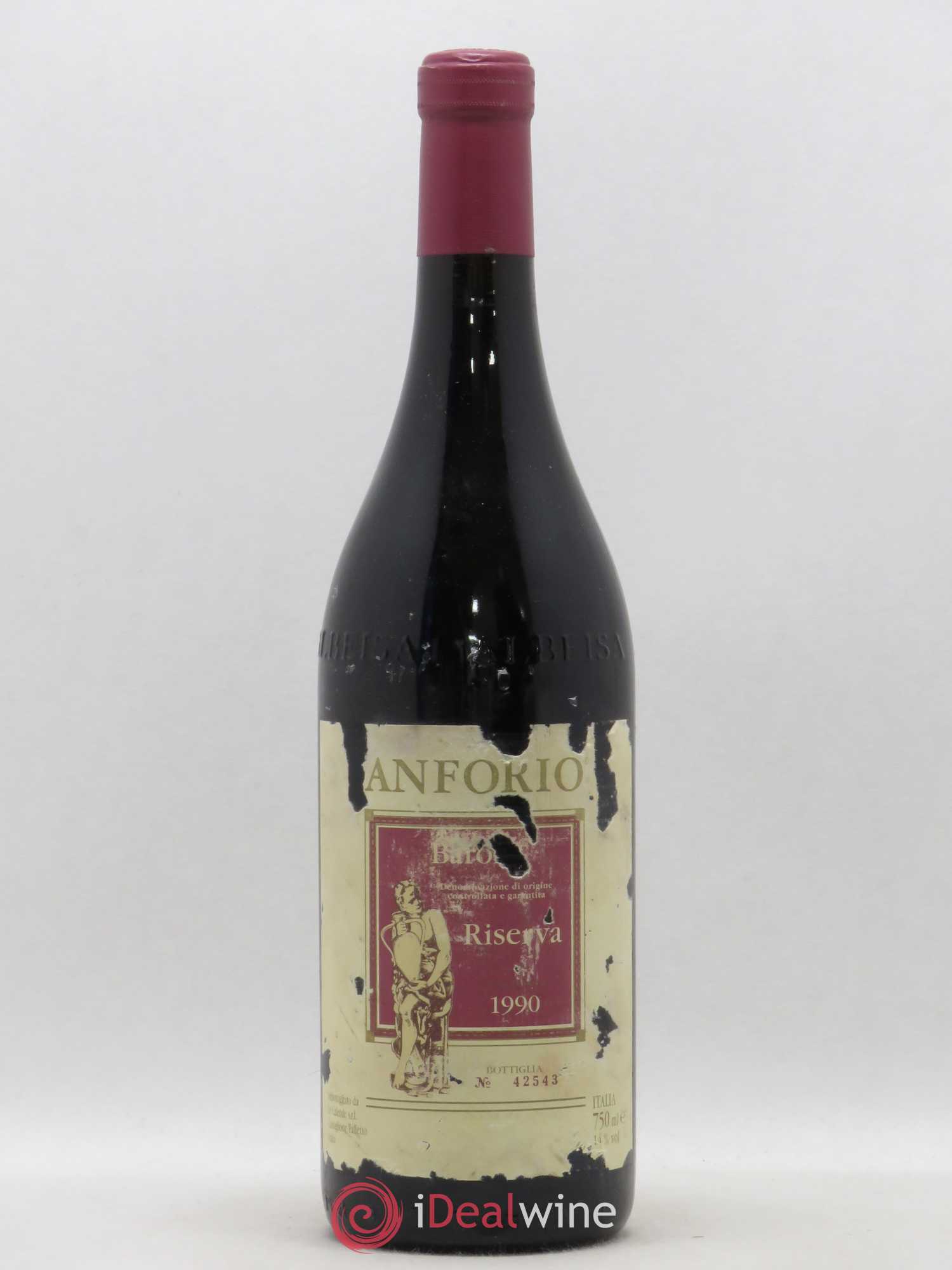 Barolo Anforio Riserva (sans prix de réserve) 1990 - Posten von 1 Flasche - 0