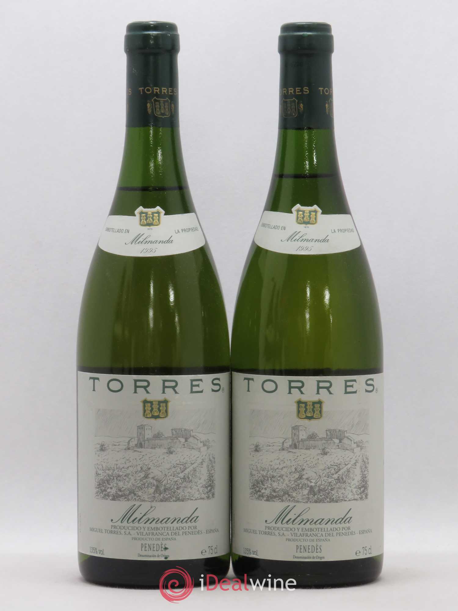 Penedes Milmanda Torres (sans prix de réserve) (sans prix de réserve) 1995 - Posten von 2 Flaschen - 0