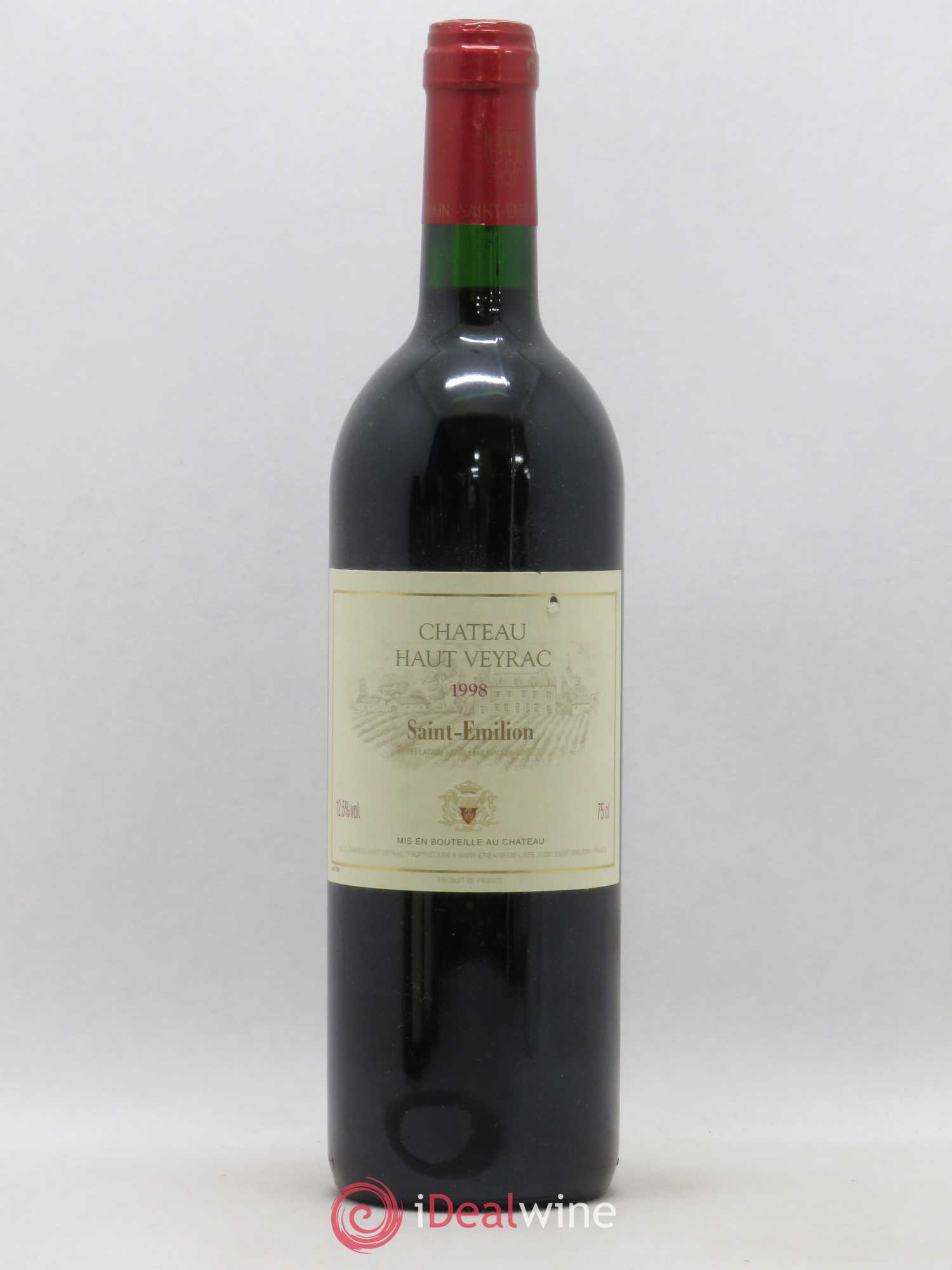 Saint-Émilion Haut Veyrac (sans prix de réserve) 1998 - Posten von 1 Flasche - 0