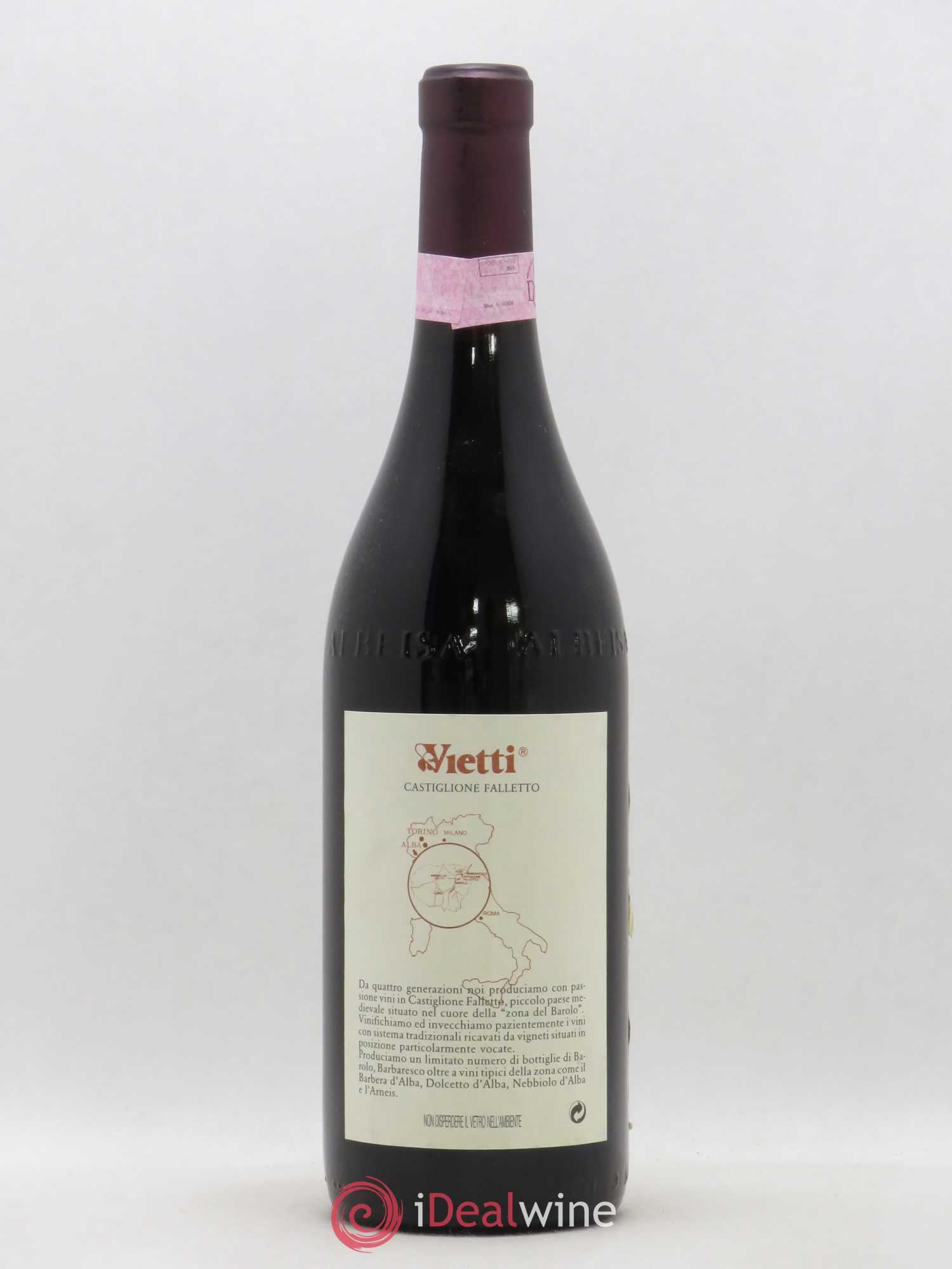 Barolo Vietti Brunate (sans prix de réserve) 2000 - Posten von 1 Flasche - 1