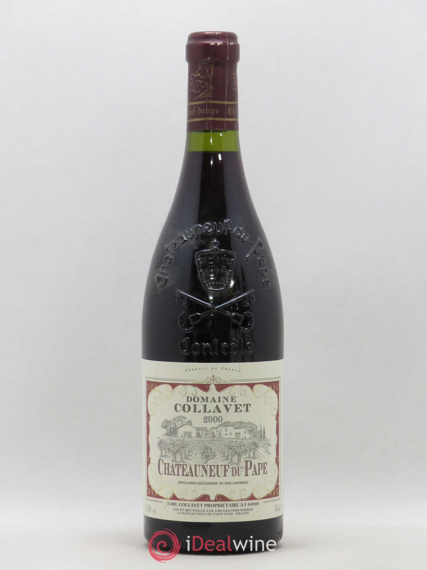 Châteauneuf-du-Pape Collavet (sans prix de réserve) 2000 - Posten von 1 Flasche - 0