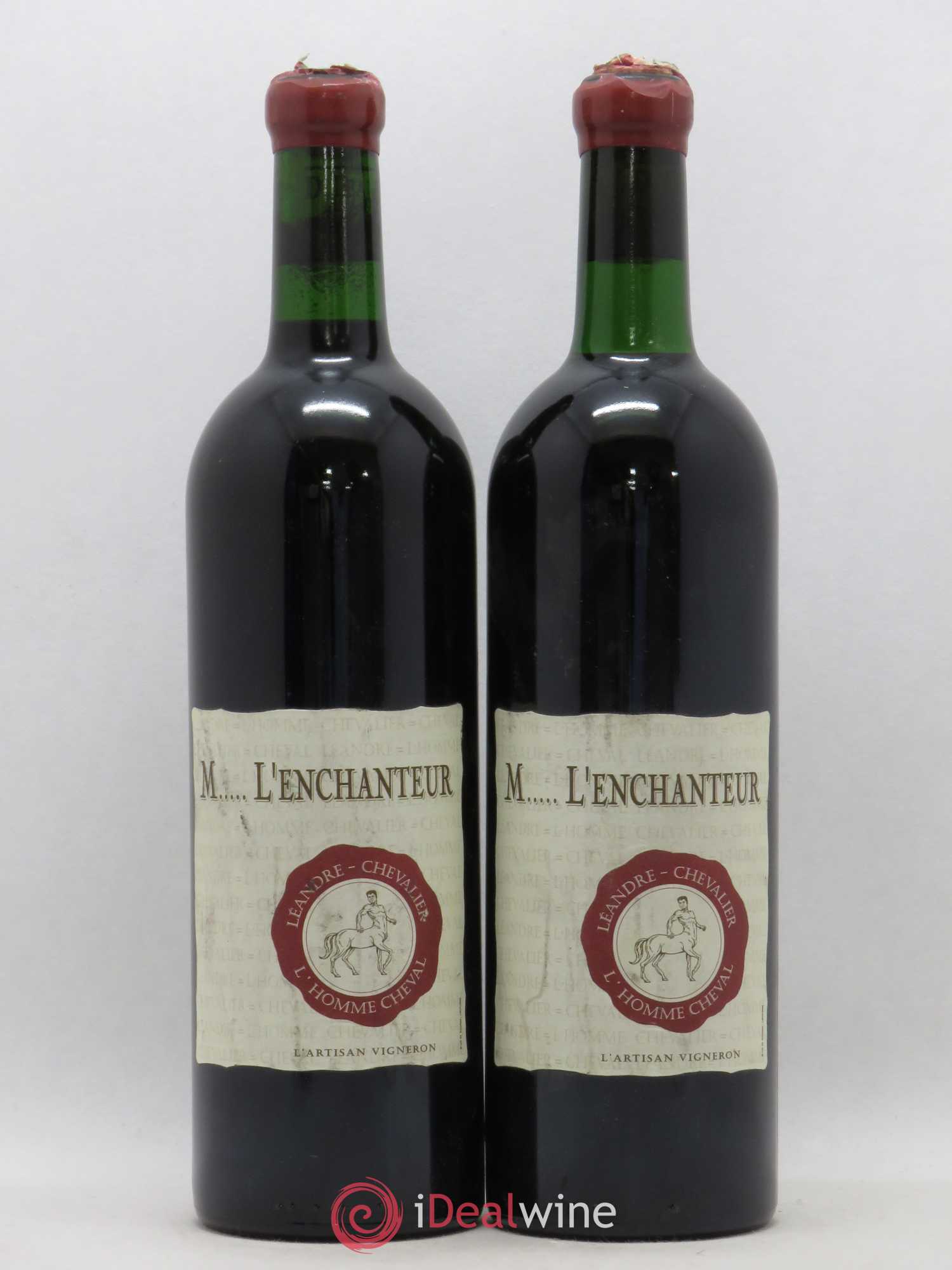 Premières-Côtes-de-Blaye (Blaye-Côtes-de-Bordeaux) M..... L'Enchanteur Le Queyroux (sans prix de réserve) 2002 - Lotto di 2 bottiglie - 0