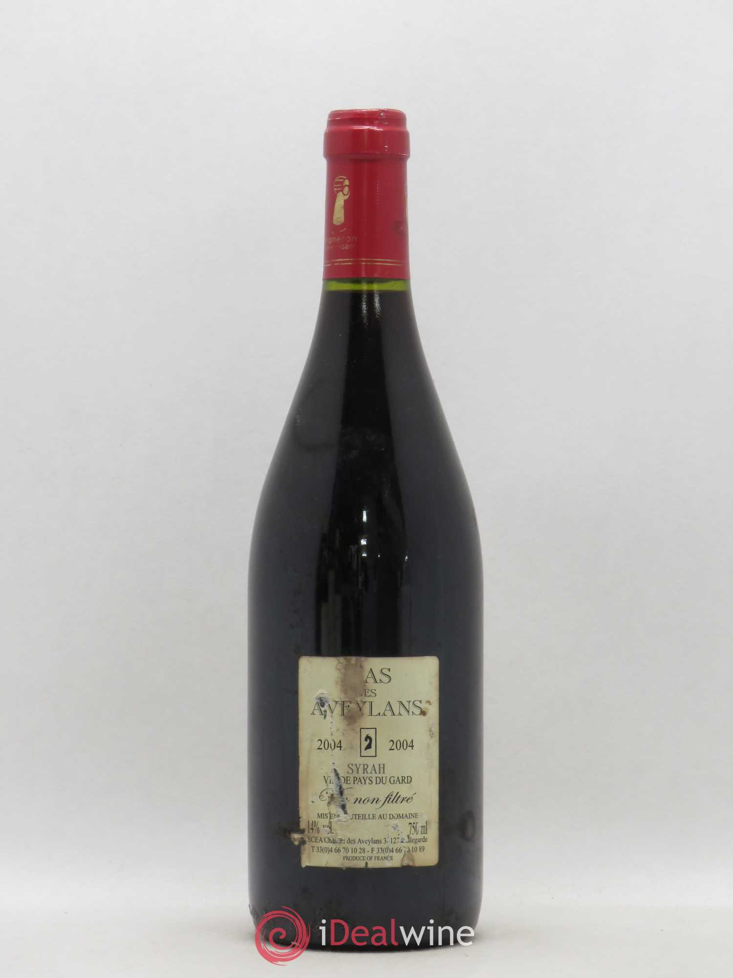 Gard Mas de Aveylans Prestige Syrah (sans prix de réserve) 2004 - Posten von 1 Flasche - 1
