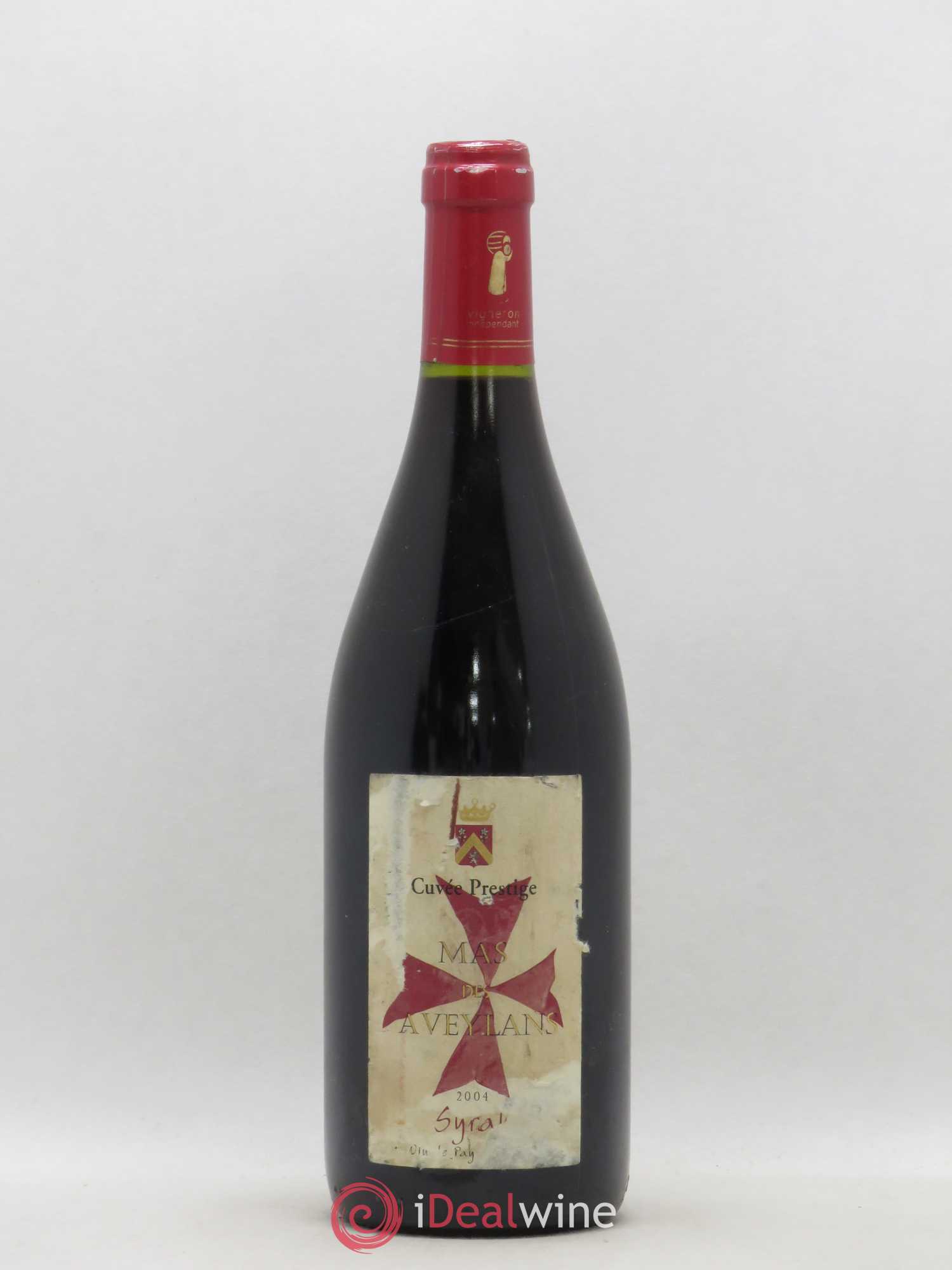 Gard Mas de Aveylans Prestige Syrah (sans prix de réserve) 2004 - Posten von 1 Flasche - 0