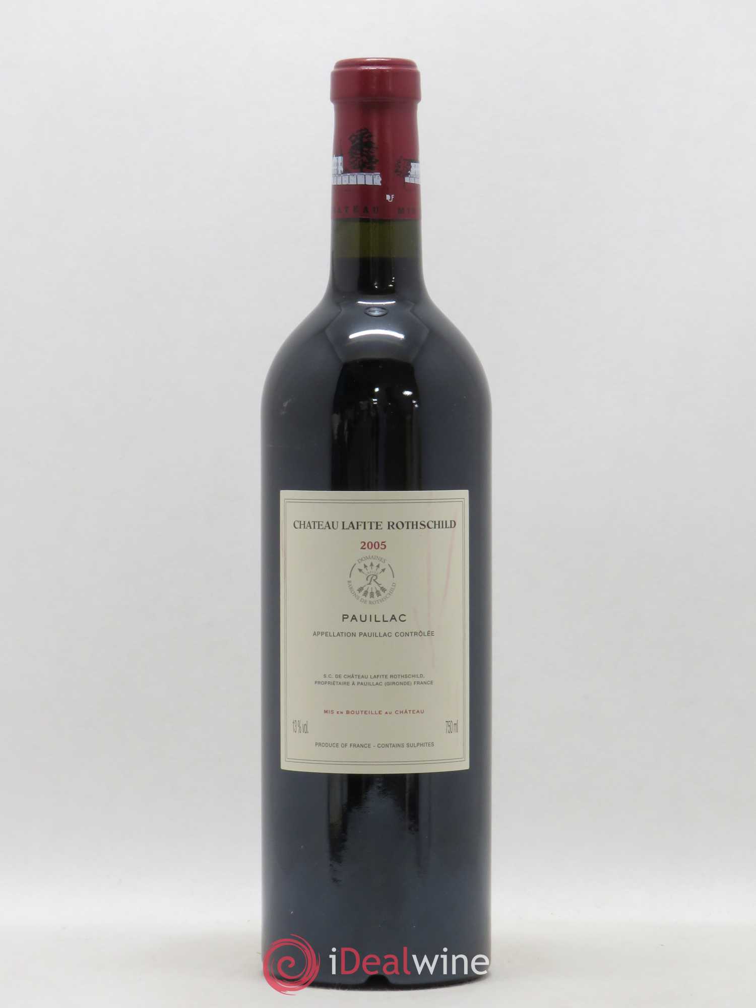 Château Lafite Rothschild 1er Grand Cru Classé (sans prix de réserve) 2005 - Lot de 1 bouteille - 1