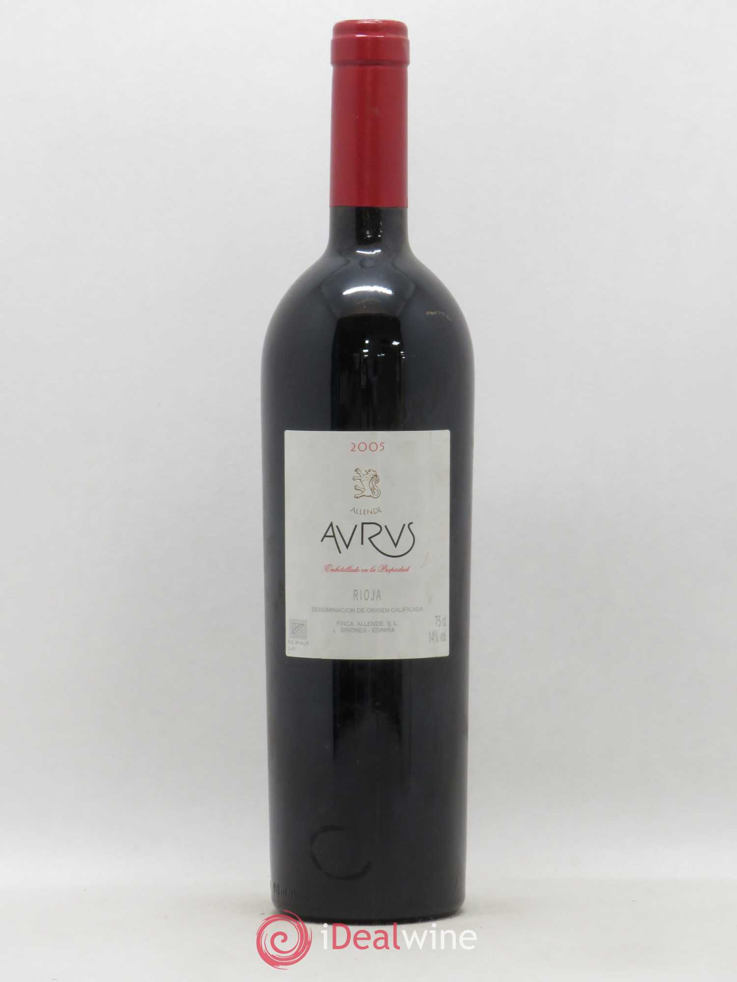 Rioja DOCA Aurus Allende (sans prix de réserve) 2005 - Posten von 1 Flasche - 0