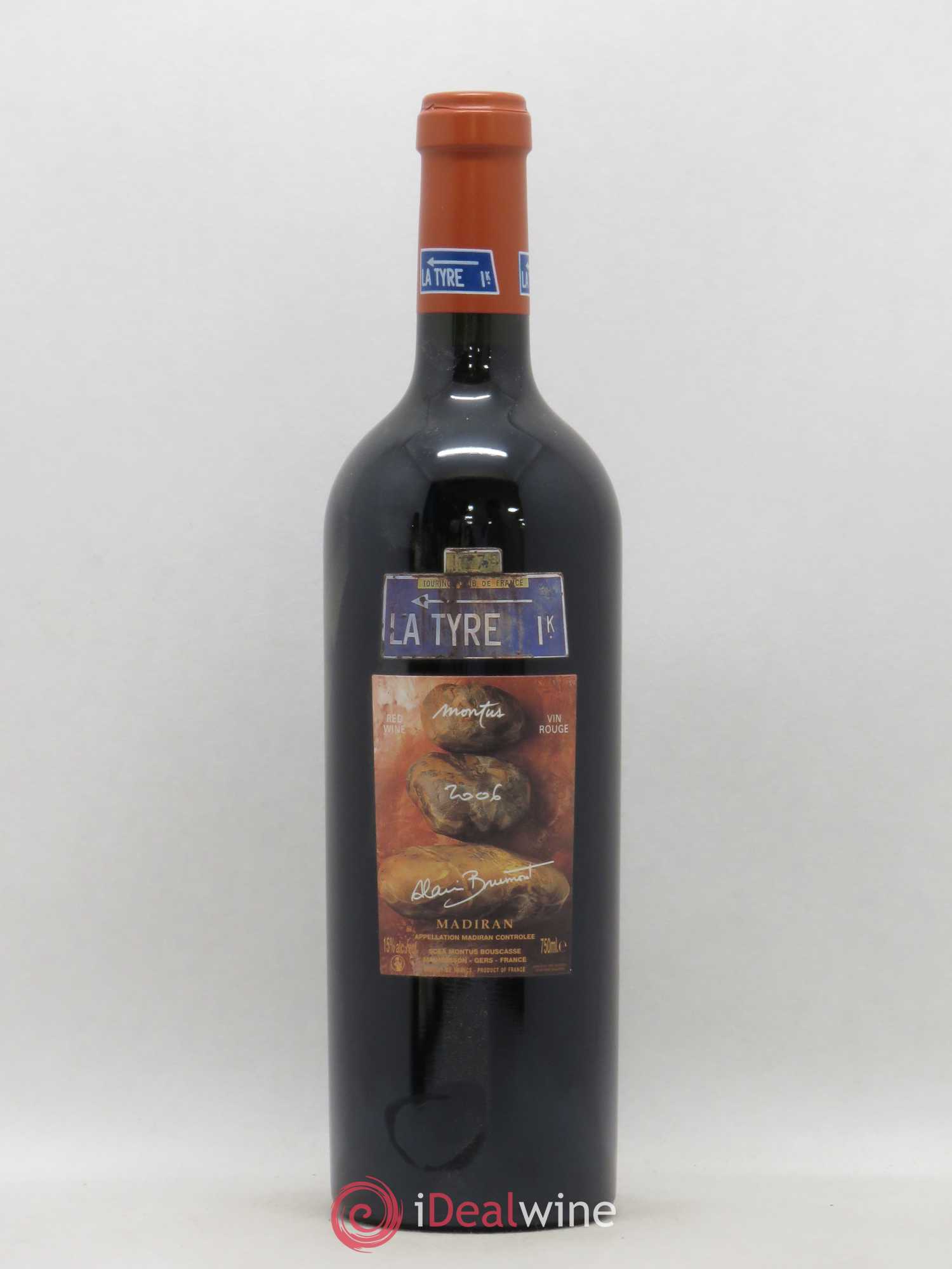 Madiran Château Montus-La Tyre Alain Brumont (sans prix de réserve) 2006 - Lot de 1 bouteille - 0