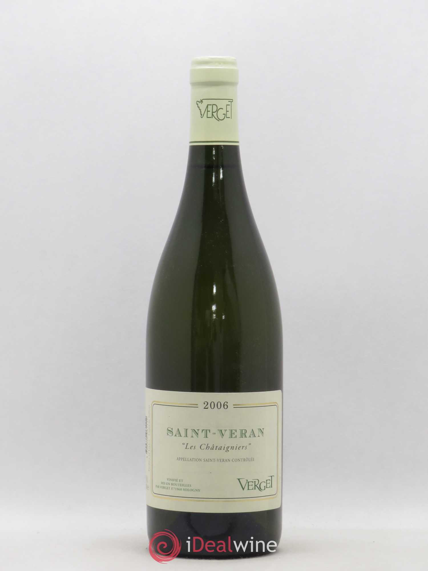 Saint-Véran Les Châtaigniers Verget (sans prix de réserve) 2006 - Posten von 1 Flasche - 0