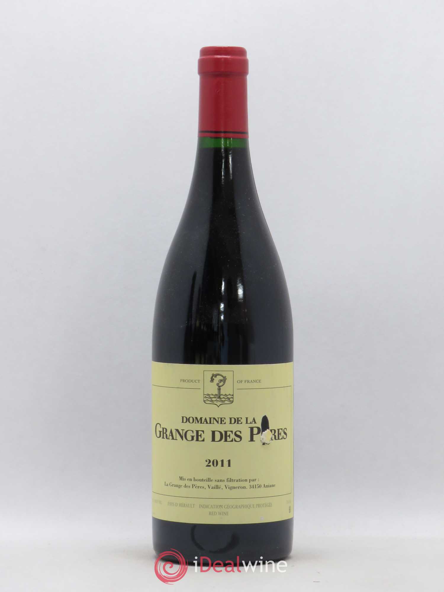 Pays d'Hérault Grange des Pères Laurent Vaillé (sans prix de réserve) 2011 - Lot de 1 bouteille - 0