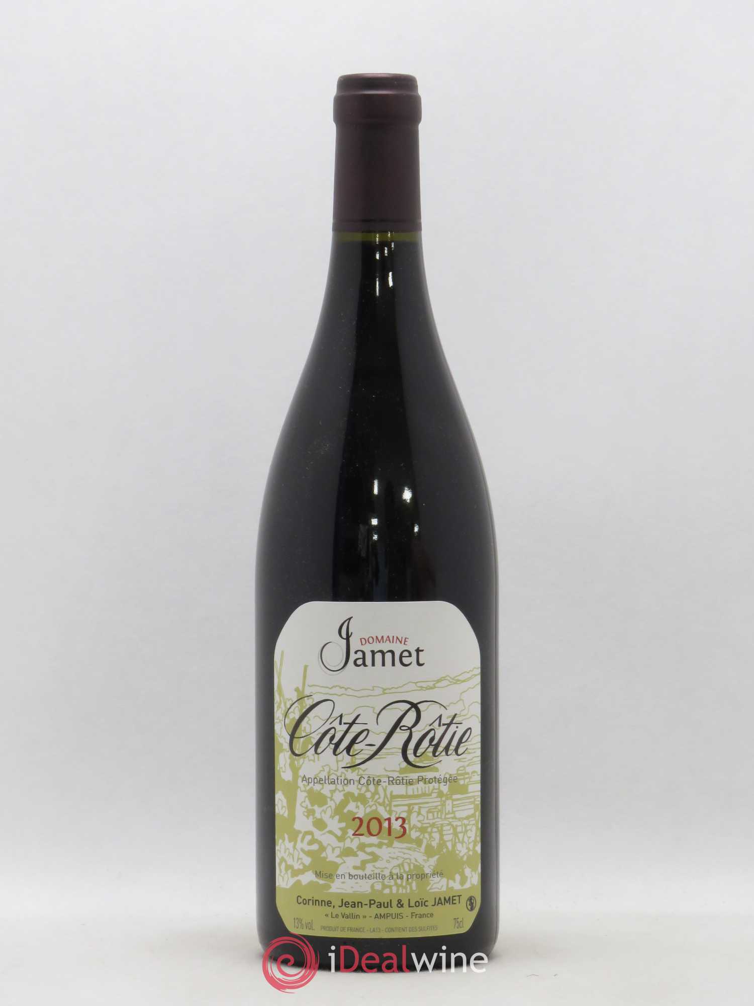 Côte-Rôtie Jamet (Domaine) (sans prix de réserve) 2013 - Lot de 1 bouteille - 0