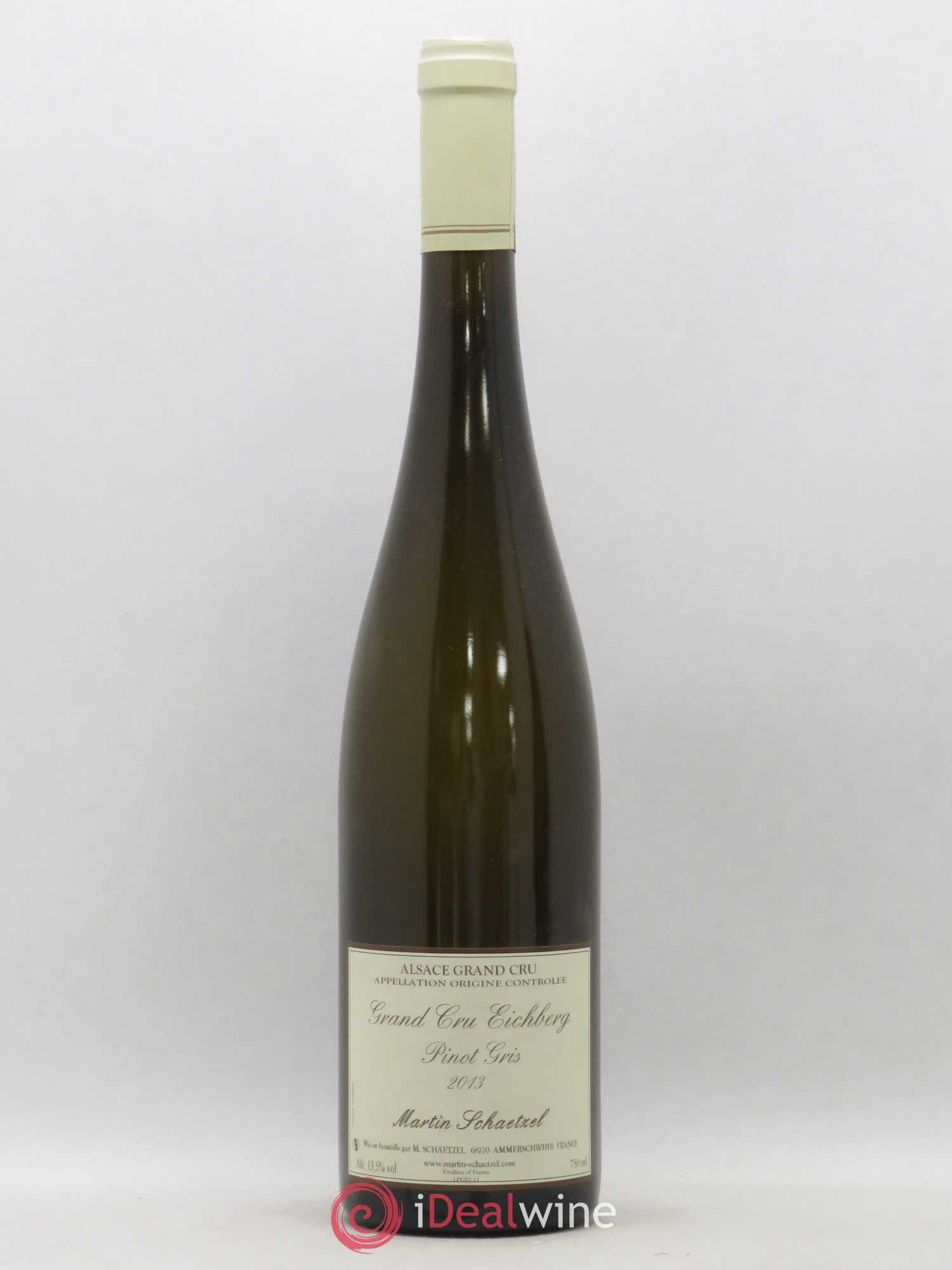 Pinot Gris (Tokay) Grand Cru Eichberg Martin Schaetzel (Domaine) (sans prix de réserve) 2013 - Lot de 1 bouteille - 0