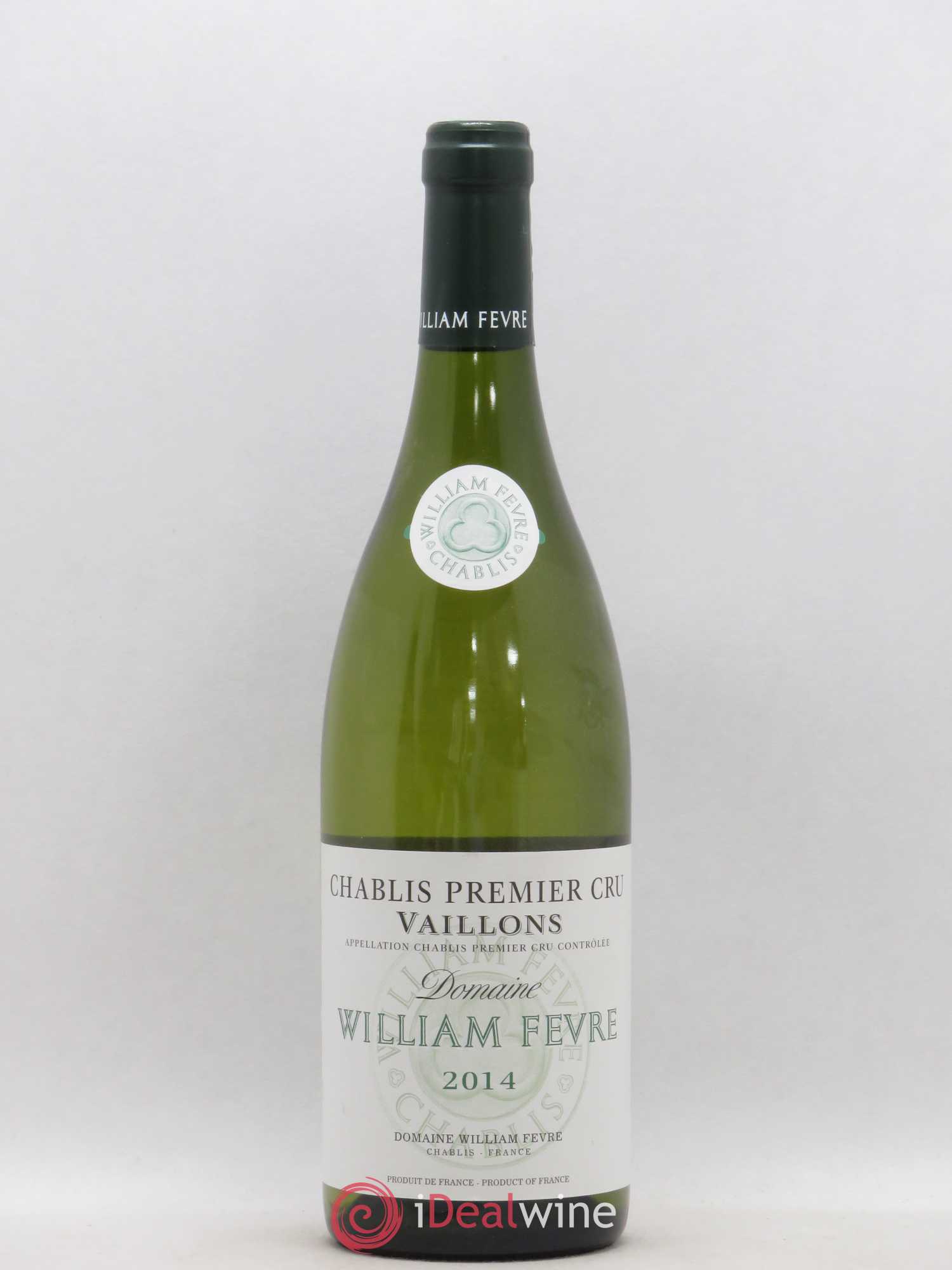 Chablis 1er Cru Vaillons William Fèvre (sans prix de réserve) 2014 - Lot de 1 bouteille - 0