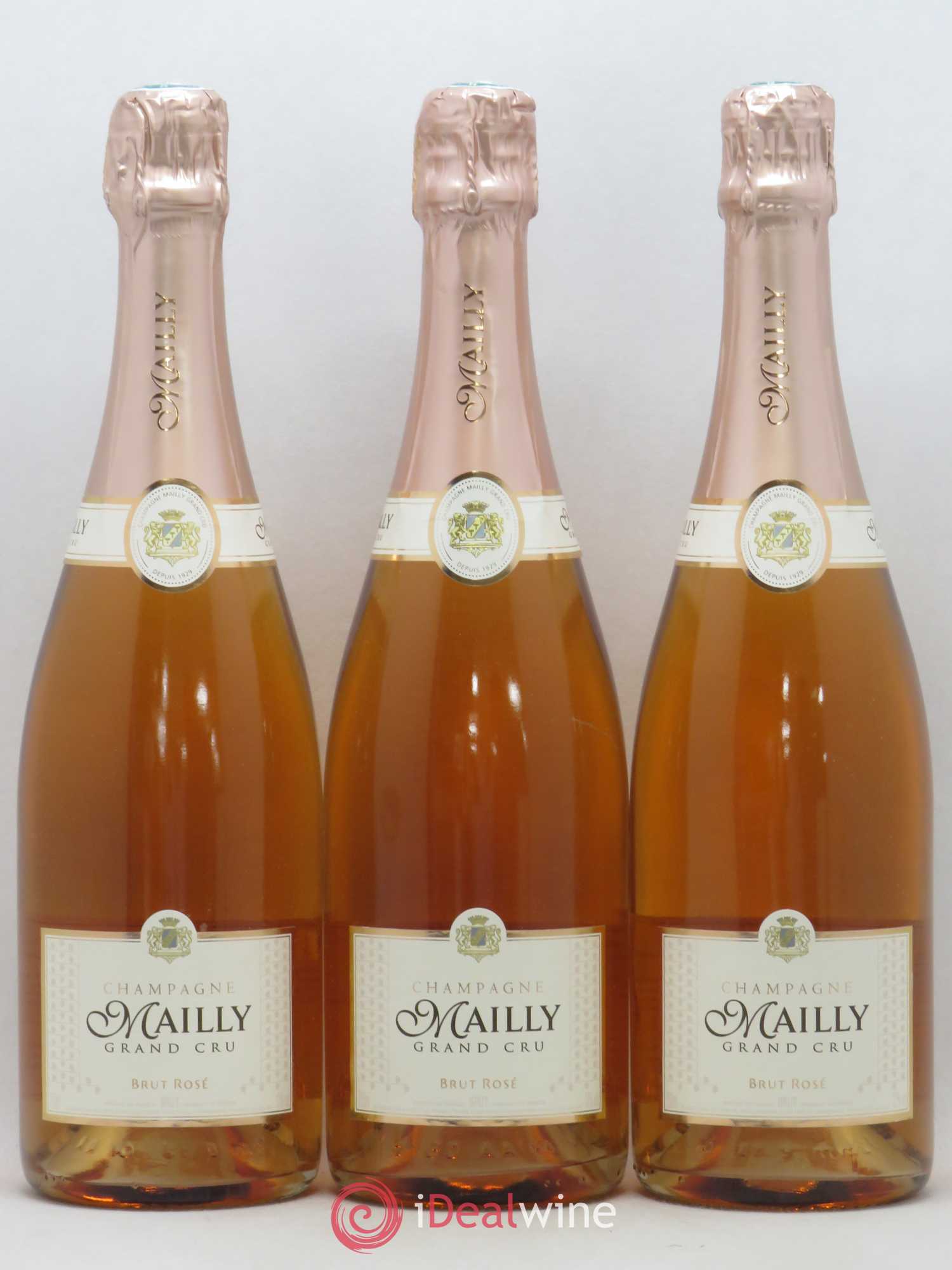 Champagne - Mailly (sans prix de réserve) - Posten von 3 Flaschen - 0