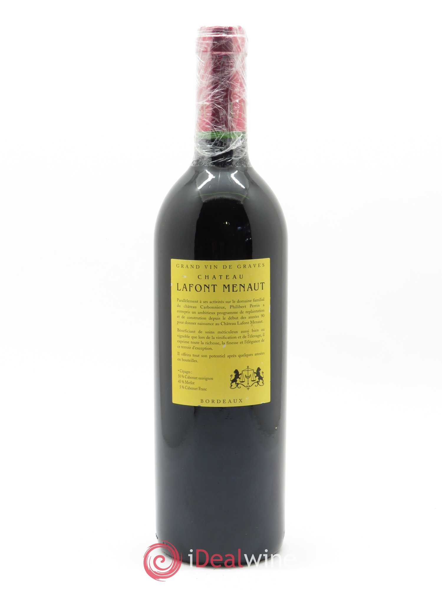 Pessac-Léognan Château Lafont Menaut (sans prix de réserve) 2001 - Posten von 2 Flaschen - 1