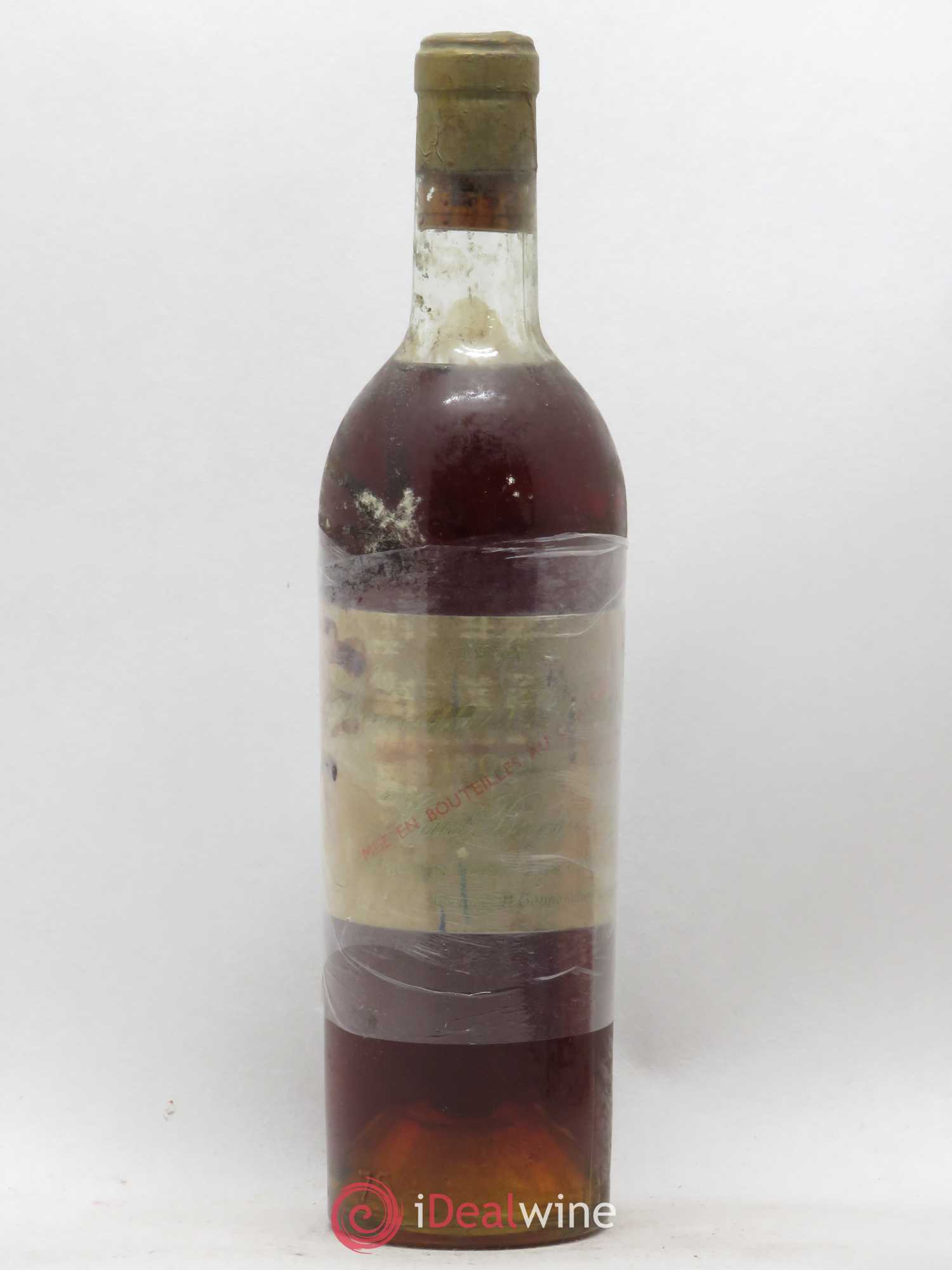 Château Climens 1er Grand Cru Classé (senza prezzo di riserva) 1932 - Lotto di 1 bottiglia - 0