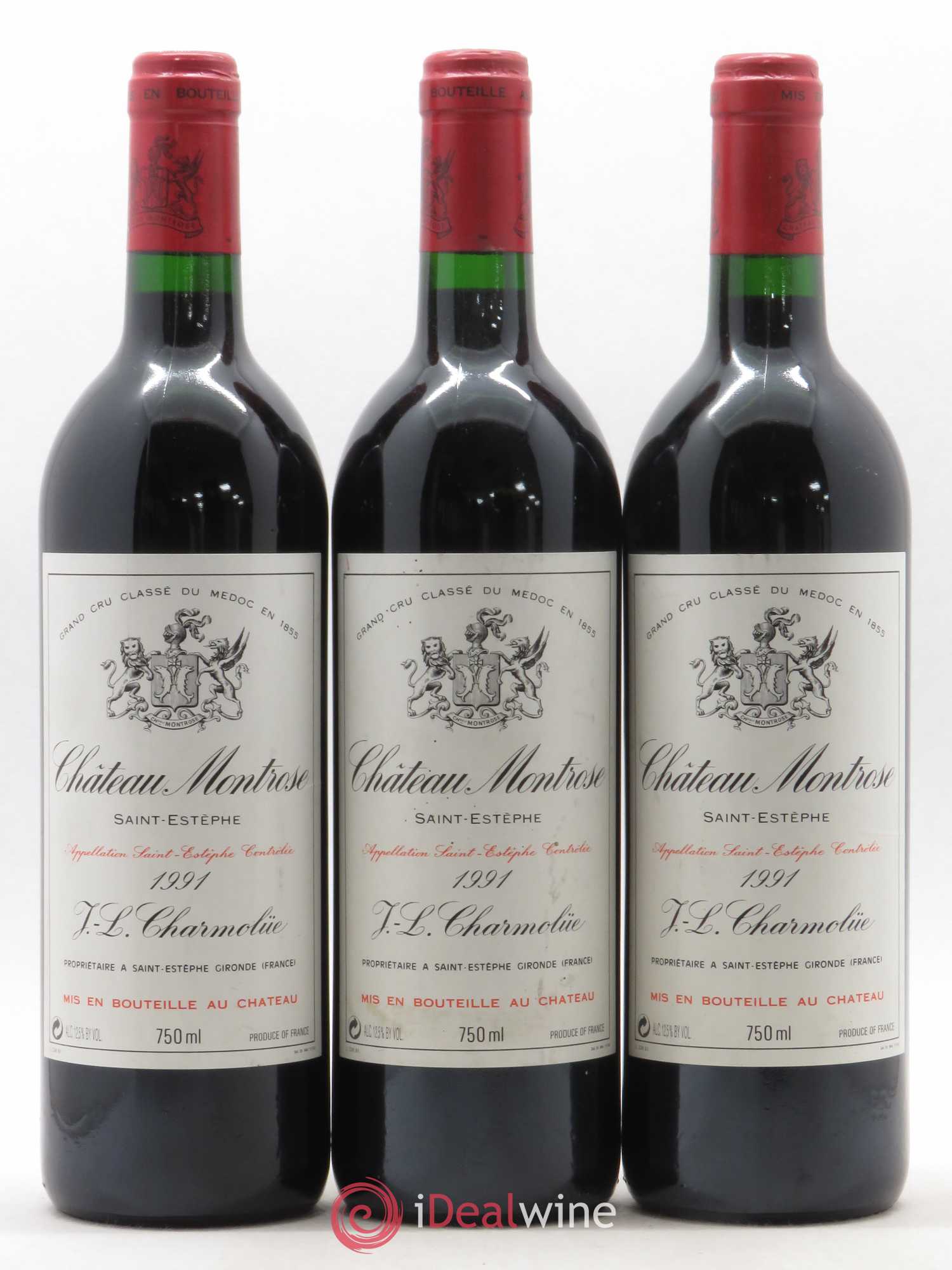 Château Montrose 2ème Grand Cru Classé (sans prix de réserve) 1991 - Lot de 6 bouteilles - 2