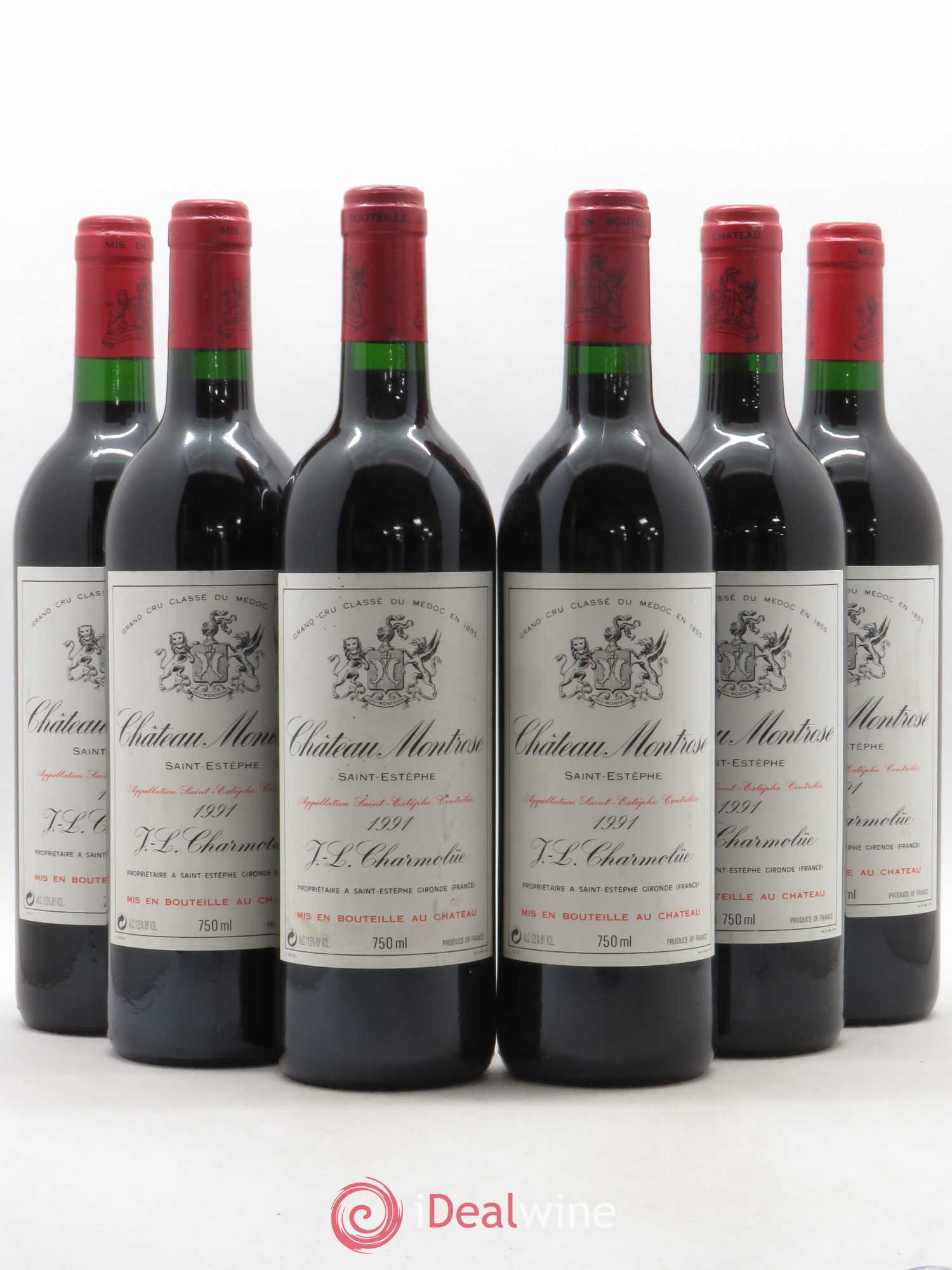 Château Montrose 2ème Grand Cru Classé (sans prix de réserve) 1991 - Lot de 6 bouteilles - 0