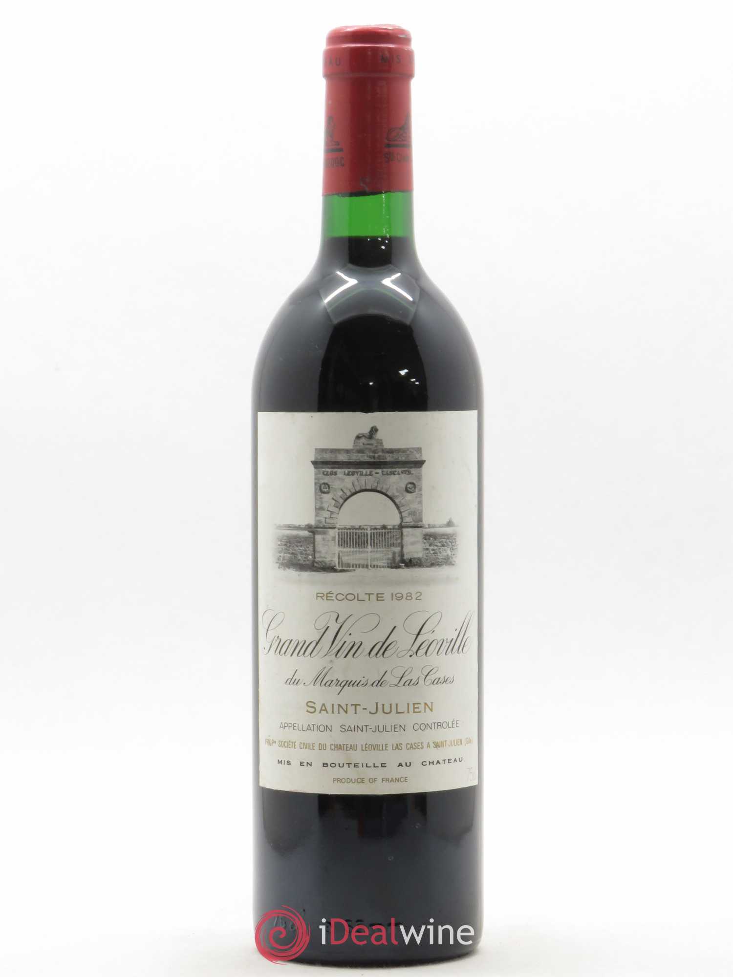 Château Léoville Las Cases 2ème Grand Cru Classé (sans prix de réserve) 1982 - Lot de 1 bouteille - 0