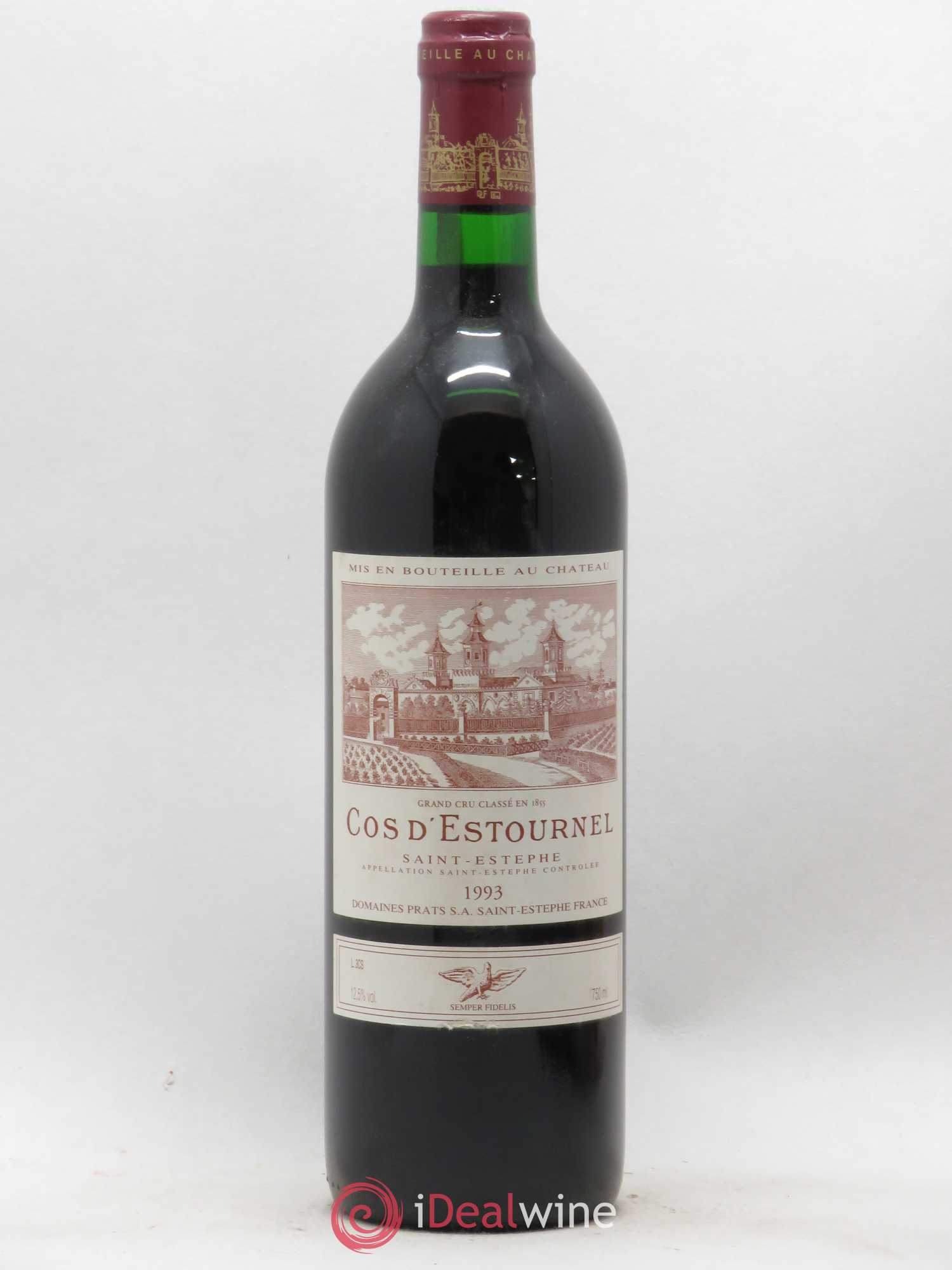 Cos d'Estournel 2ème Grand Cru Classé (sans prix de réserve) 1993 - Lot de 1 bouteille - 0