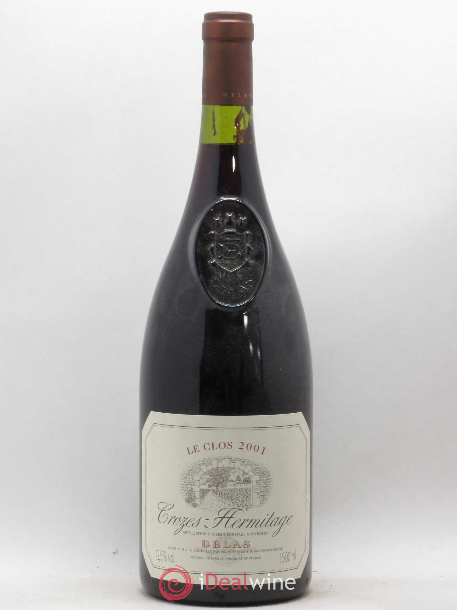 Crozes-Hermitage Le Clos Delas Frères (sans prix de réserve) 2001 - Lot de 1 magnum - 0