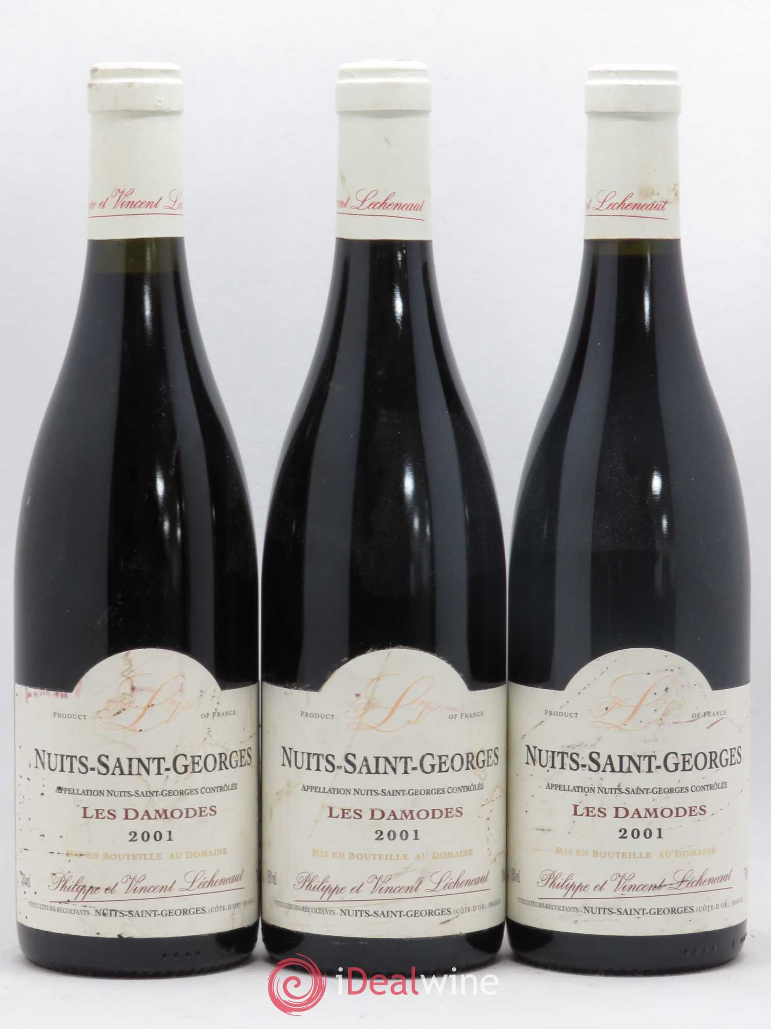 Nuits-Saint-Georges Les Damodes (sans prix de réserve) 2001 - Posten von 3 Flaschen - 0