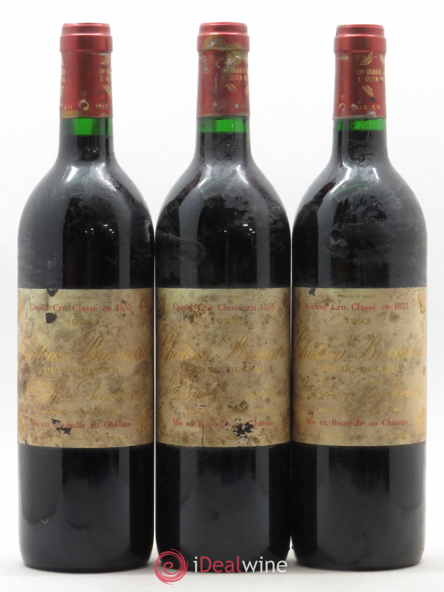 Château Branaire Ducru 4ème Grand Cru Classé (sans prix de réserve) 1993 - Lot de 6 bouteilles - 1