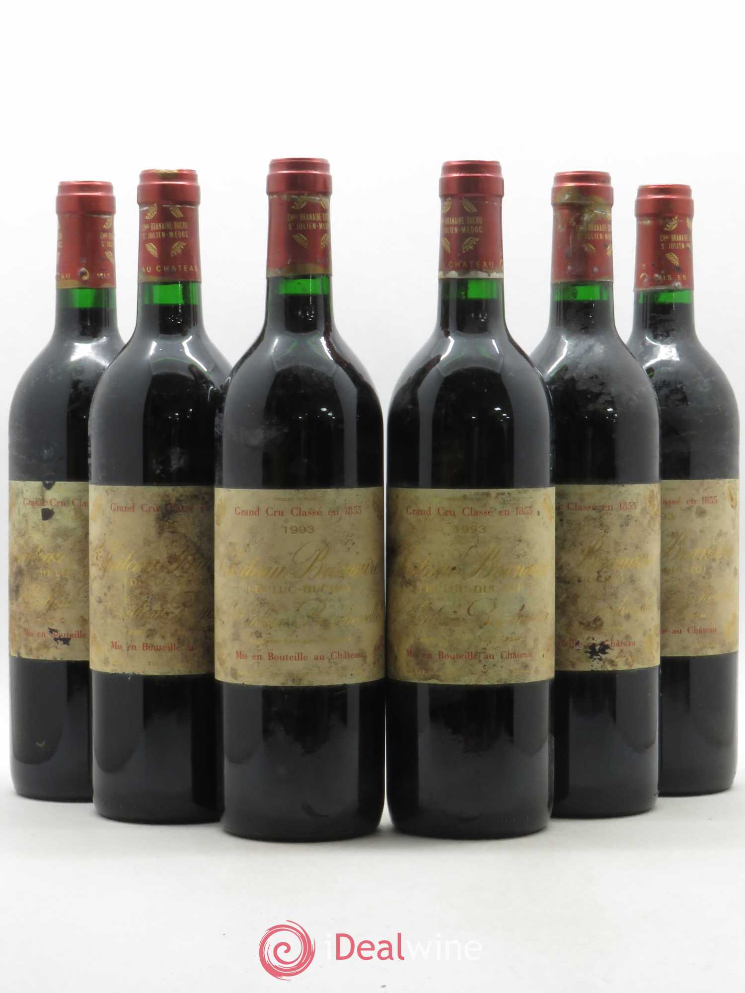 Château Branaire Ducru 4ème Grand Cru Classé (sans prix de réserve) 1993 - Lot de 6 bouteilles - 0