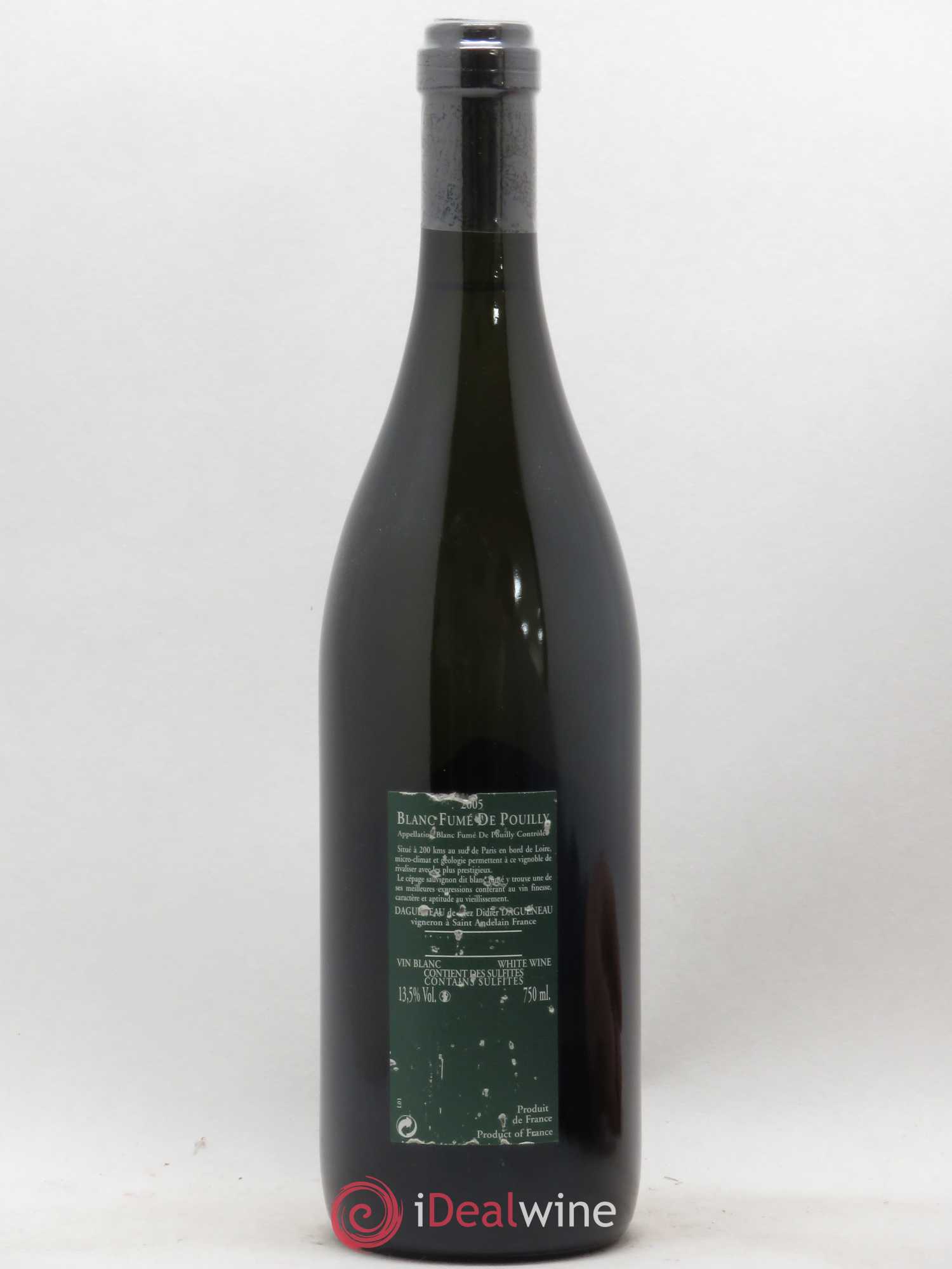 Vin de France (anciennement Pouilly-Fumé) Silex Dagueneau (Domaine Didier - Louis-Benjamin)  (sans prix de réserve) 2005 - Lot de 1 bouteille - 1