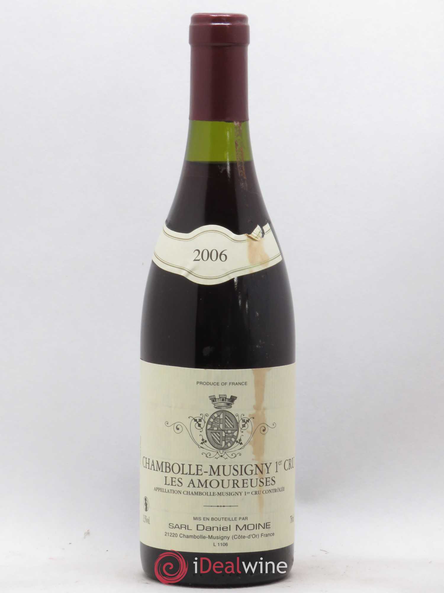 Chambolle-Musigny 1er Cru Daniel Le Moine (sans prix de réserve) 2006 - Posten von 1 Flasche - 0