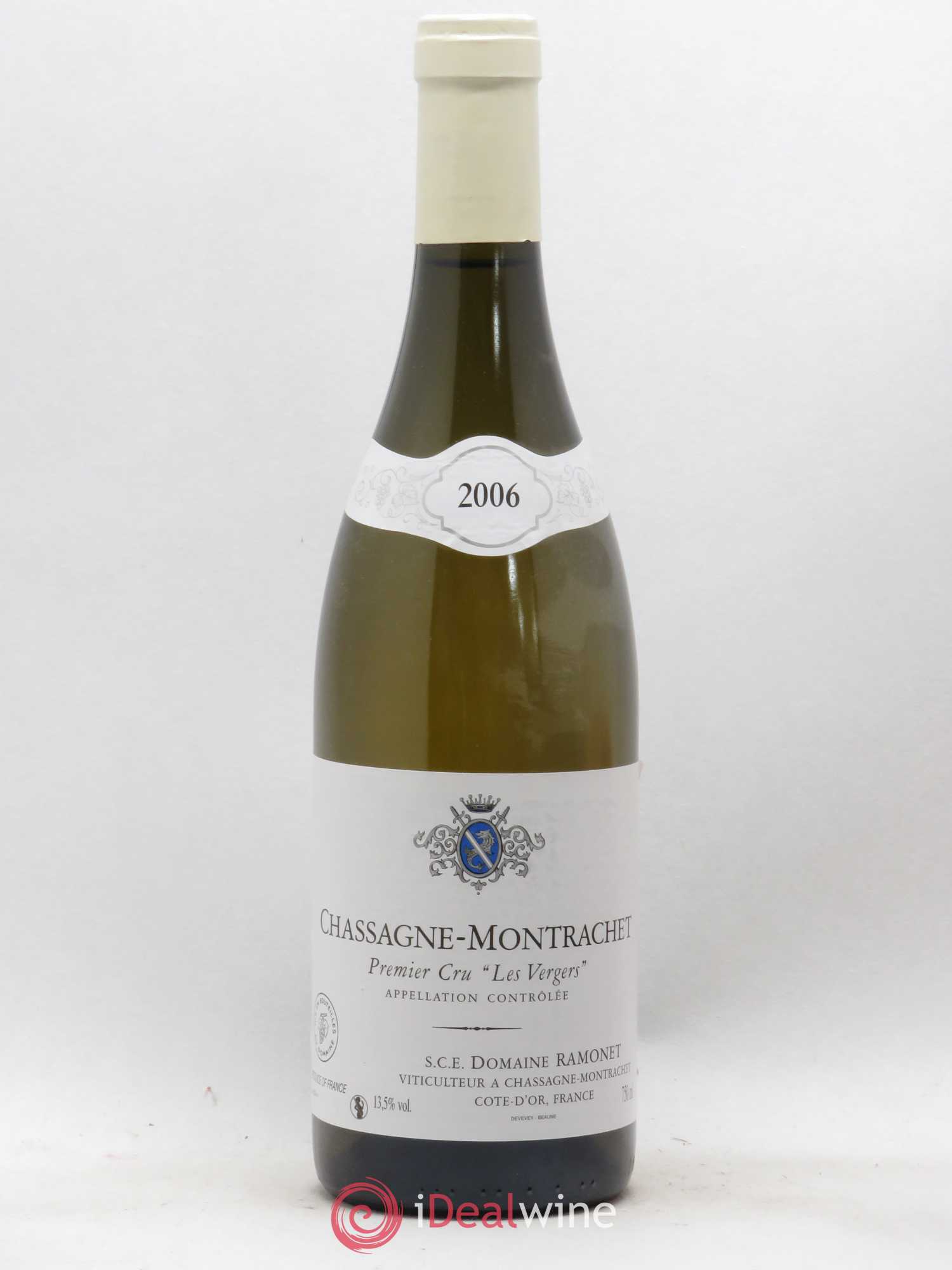 Chassagne-Montrachet 1er Cru Les Vergers Ramonet (Domaine) (sans prix de réserve) 2006 - Lot de 1 bouteille - 0