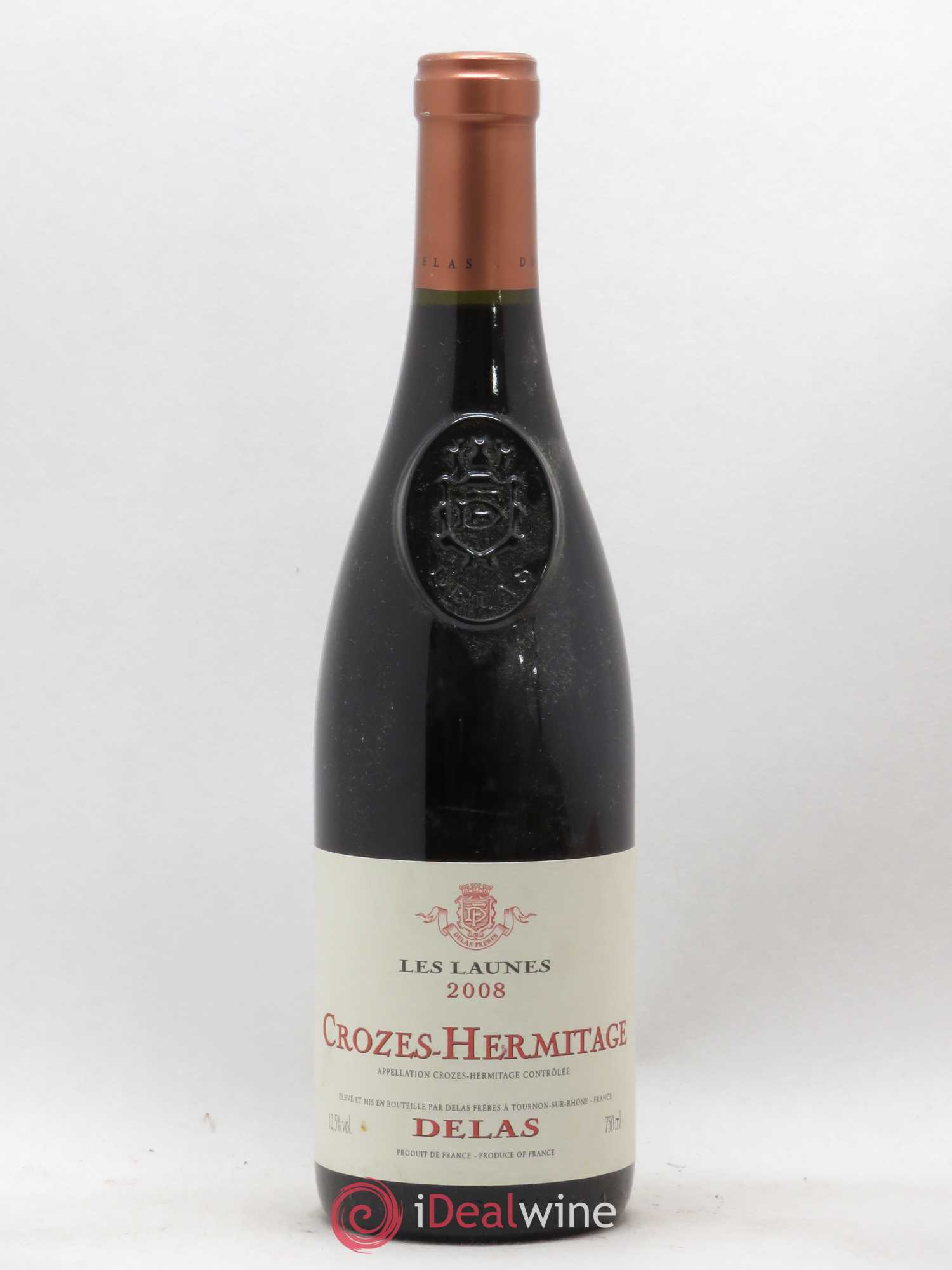 Crozes-Hermitage Les Launes Delas Frères (sans prix de réserve) 2008 - Lot de 1 bouteille - 0