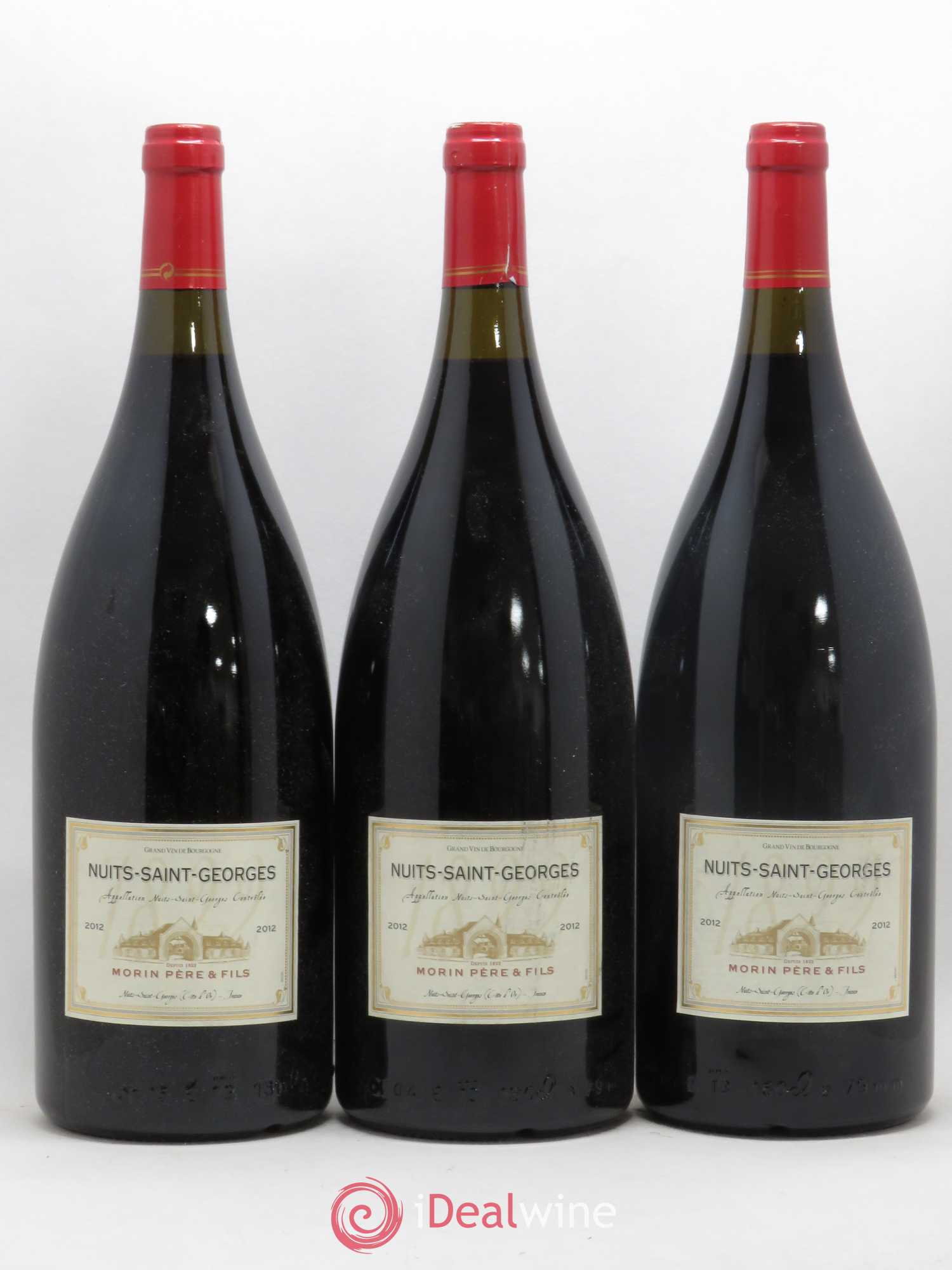Nuits-Saint-Georges Morin (sans prix de réserve) 2012 - Posten von 3 Magnum - 0