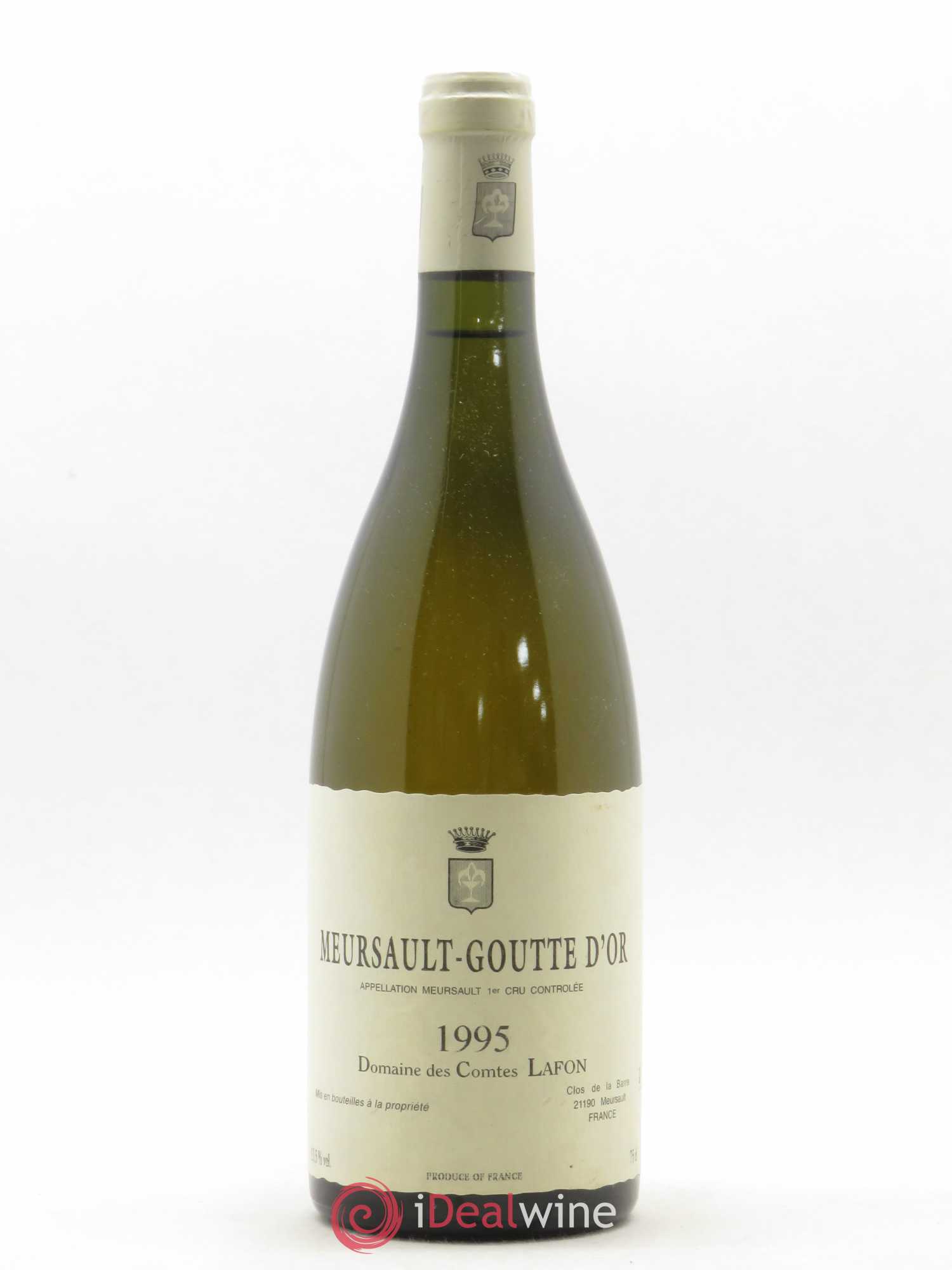 Meursault 1er Cru Goutte d'Or Comtes Lafon (Domaine des) (sans prix de réserve) 1995 - Lot de 1 bouteille - 0