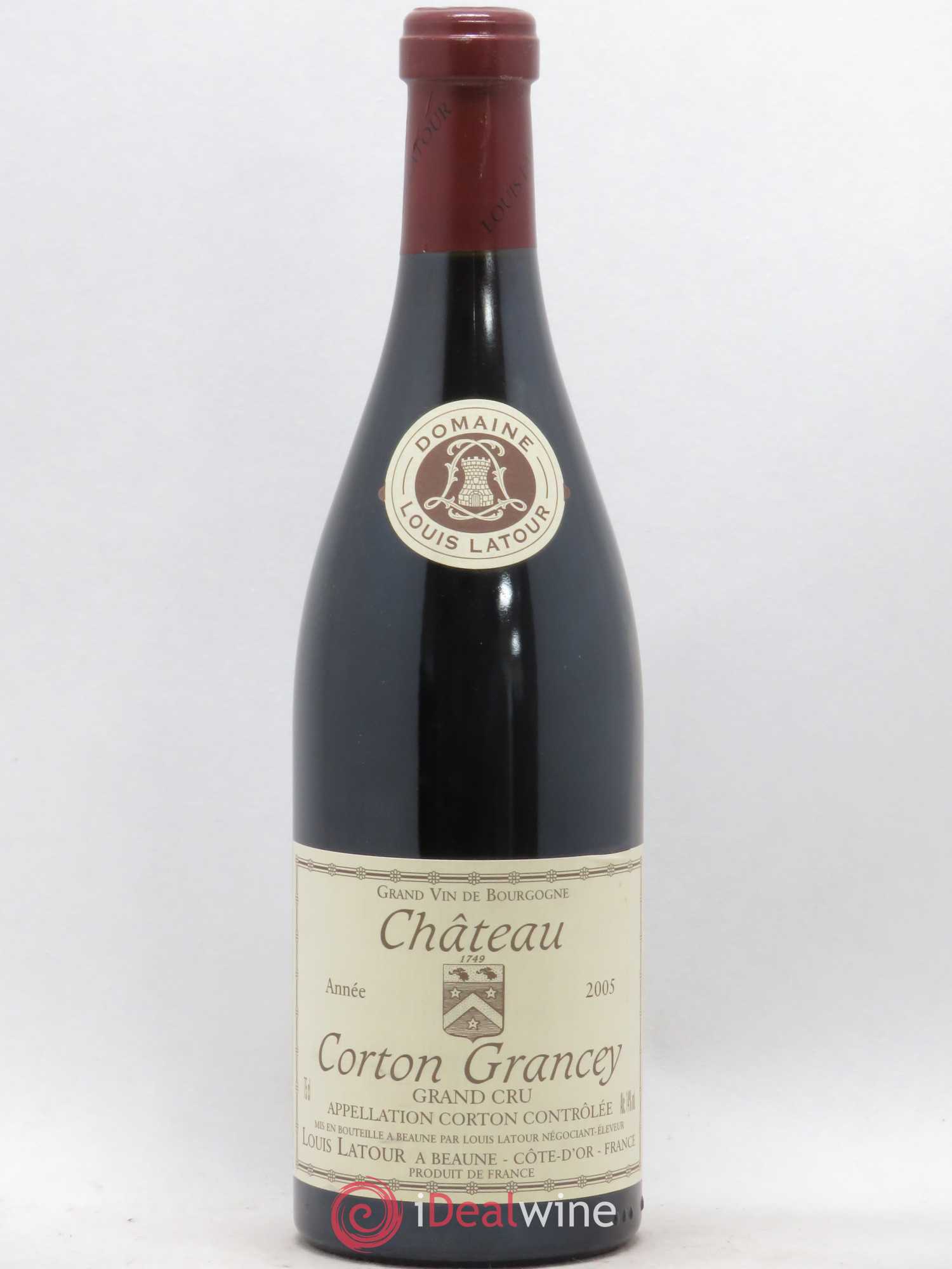 Corton Grand Cru Château Corton Grancey Louis Latour (sans prix de réserve) 2005 - Lot de 1 bouteille - 0