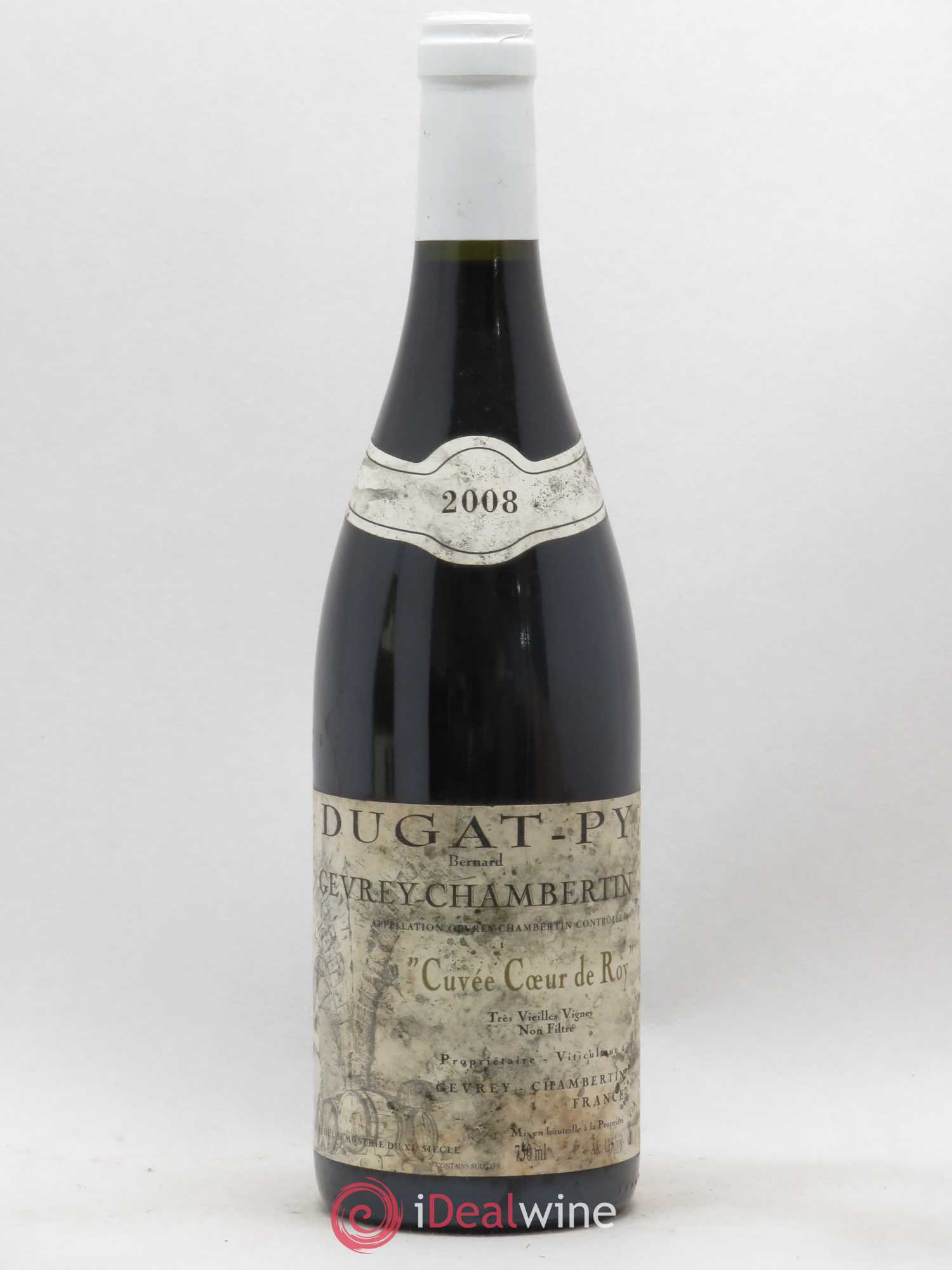 Gevrey-Chambertin Coeur de Roy Très Vieilles Vignes Dugat-Py (sans prix de réserve) 2008 - Lot de 1 bouteille - 0